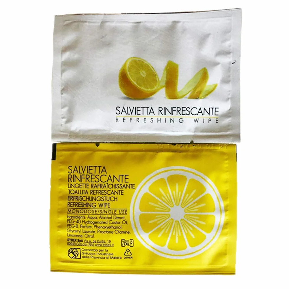 Anonima MTP100-SRL70 Salviette Rinfrescanti Limone 100 Pezzi