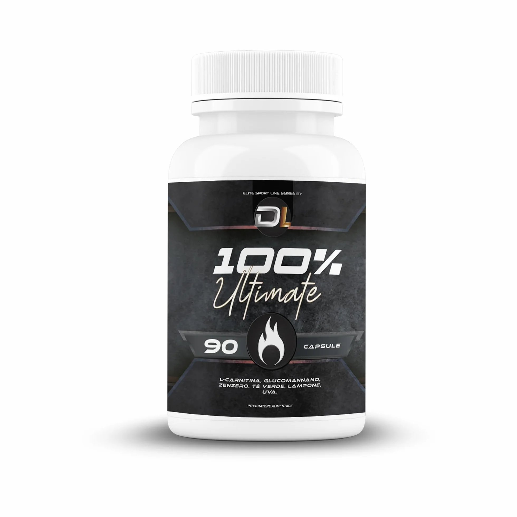 Ultimate Integratori | Integratori naturale | L-carnitina, Glucomannano, Tè verde | Perdere peso | Dimagranti | 90 capsule