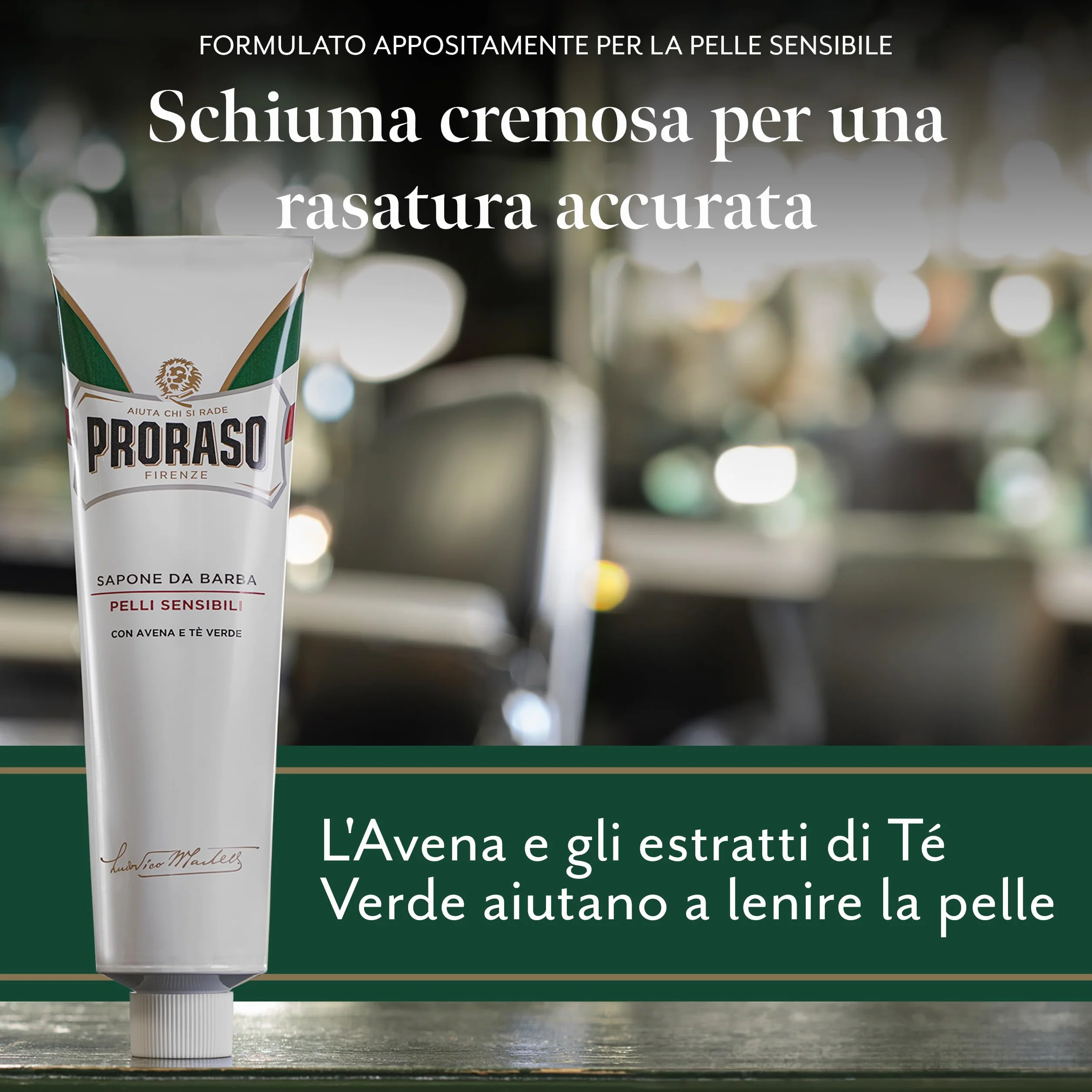 Proraso Sapone da Barba Pelli Sensibili Anti-Irritaizone 150 ml