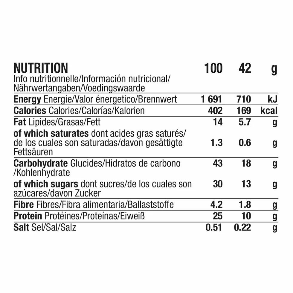 Mulebar Barre Proteine Vegane 100% Naturali 24% Proteine Gusto Mandorla Fragola