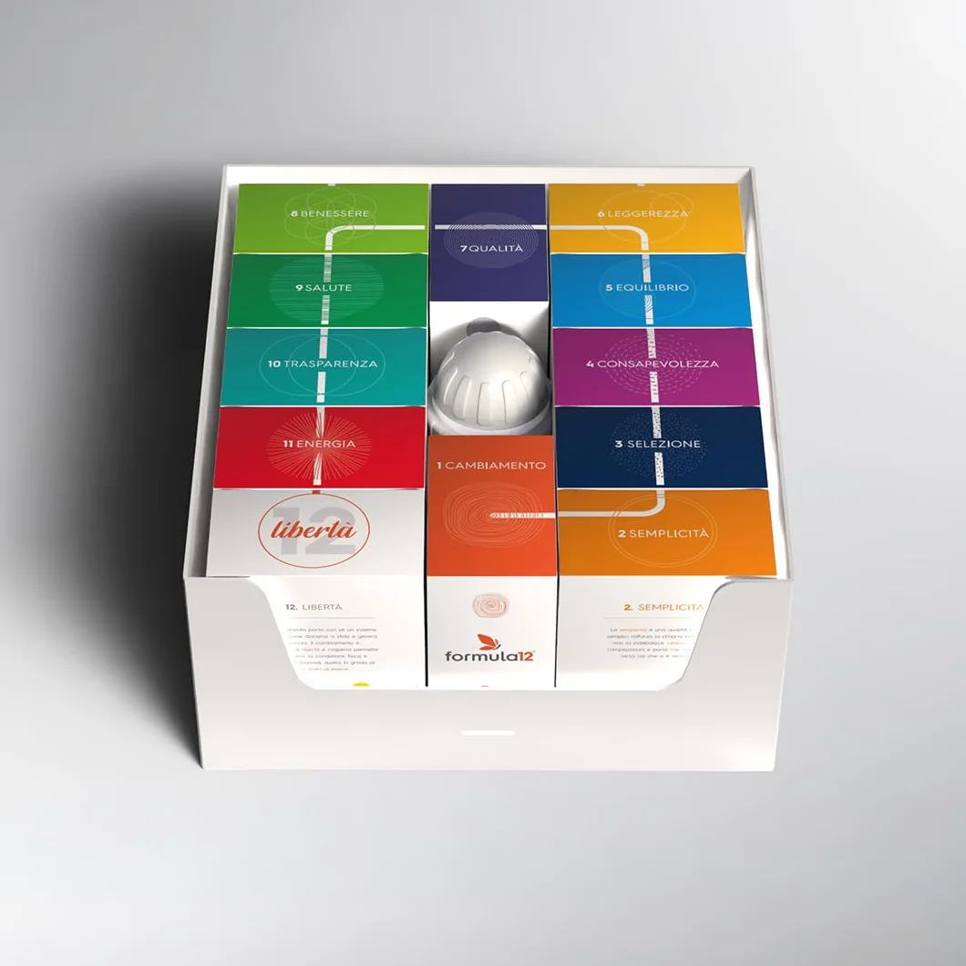 Shockbox One Formula12 - Kit dimagrante - 12 giorni - Colazione - Pranzo - Merenda - Cena - Dieta chetogenica
