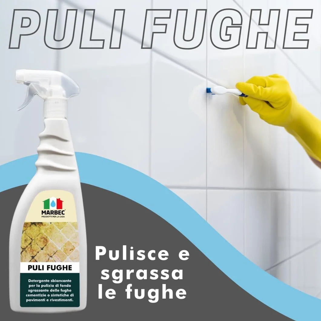 MARBEC PULI FUGHE 750ML Detergente smacchiatore per fughe