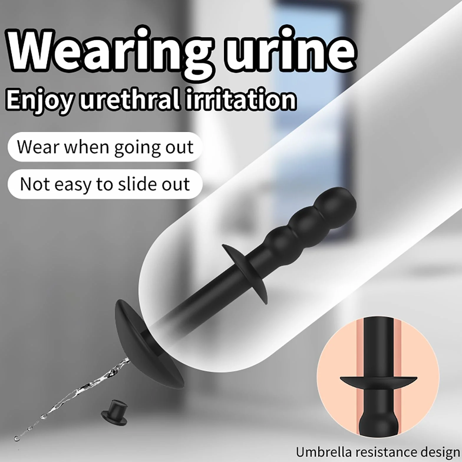 Set Di 3 Dilatatori Plug Uretrale in Silicone Plug Per Pene Catetere Cavo Dilatatori Uretrali Per Uomini Stimolazione Della Prostata Giocattoli Sessuali