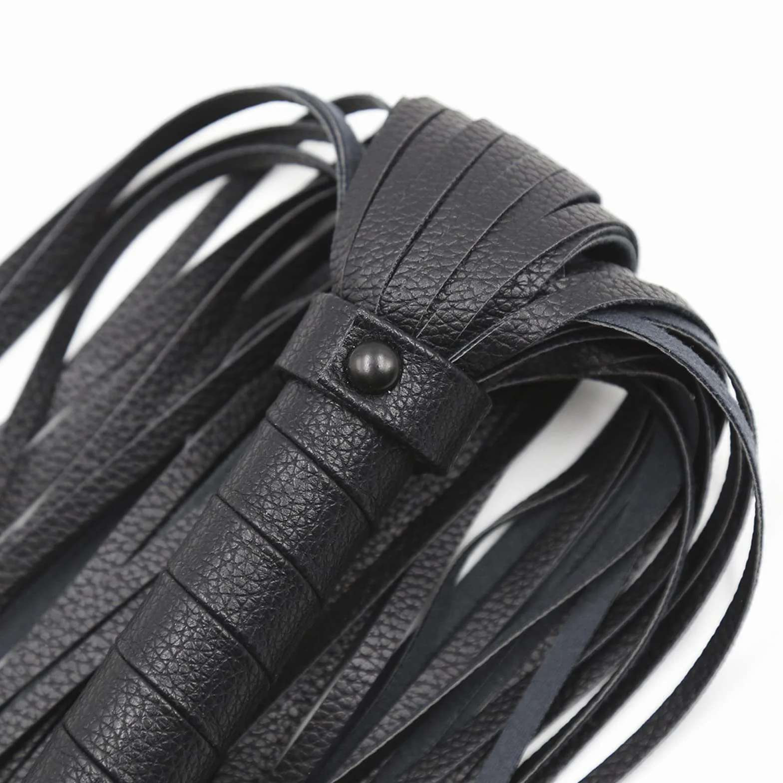 SM Frusta in Pelle BDSM Bondage Set per Sesso Giocattoli Sessuali Flogger Giochi di Ruolo Nero