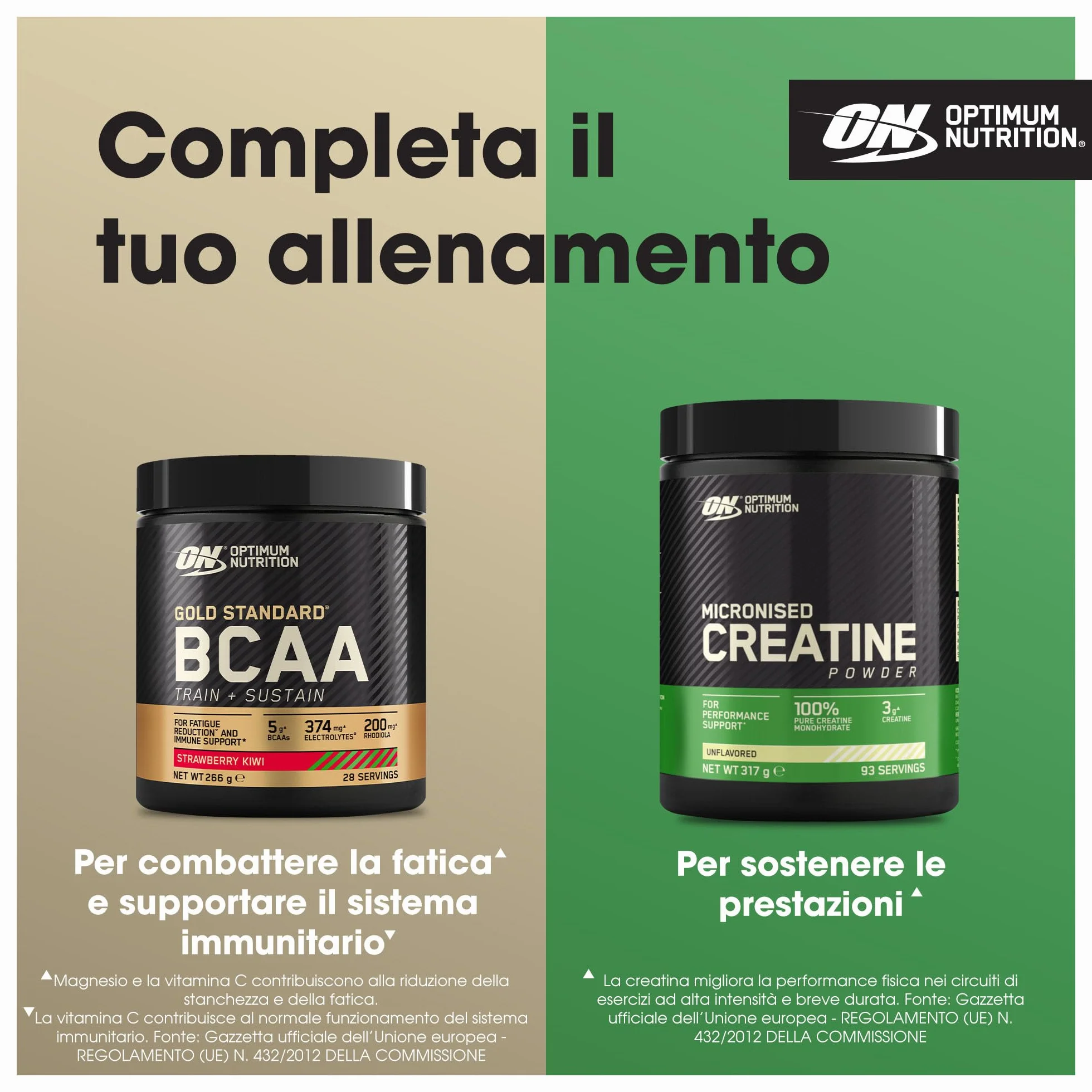 Optimum Nutrition Glutamine, Aminoacido L-Glutammina in Polvere, Integratore Alimentare per la Preparazione di Frullati Pre e Post-Allenamento, Non Aromatizzato, 123 Porzioni, 630 g