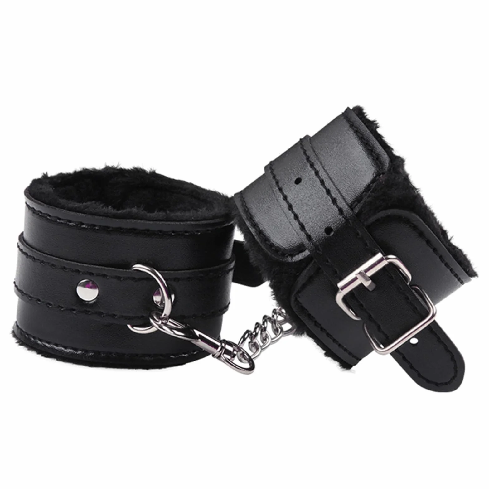 Hdynasty Manette di Peluche in Pelle Accessori per Il contenimento di Mani e Piedi da Donna, Attrezzatura Alternativa per Lo Yoga
