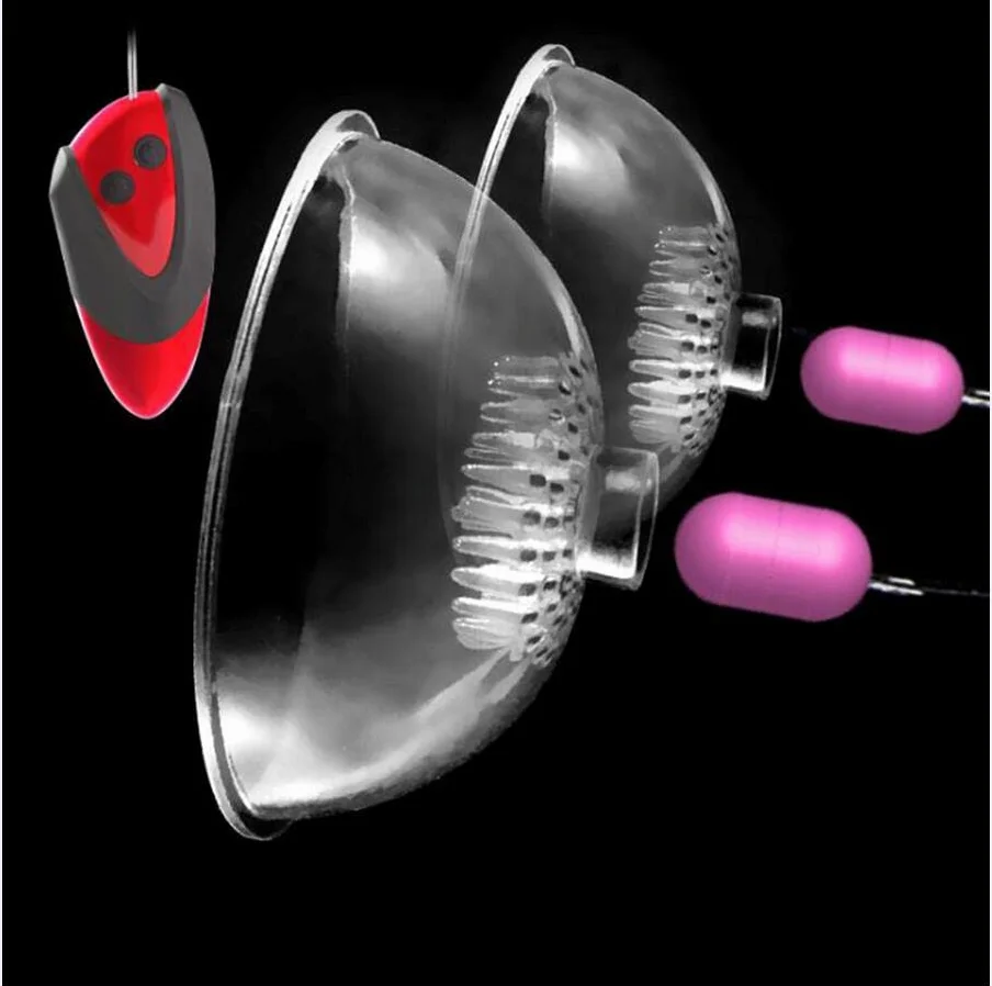 Vibratore per Capezzoli Ventosa, Massaggiatore per Seno, Pompa del Latte, Giocattolo Sessuale