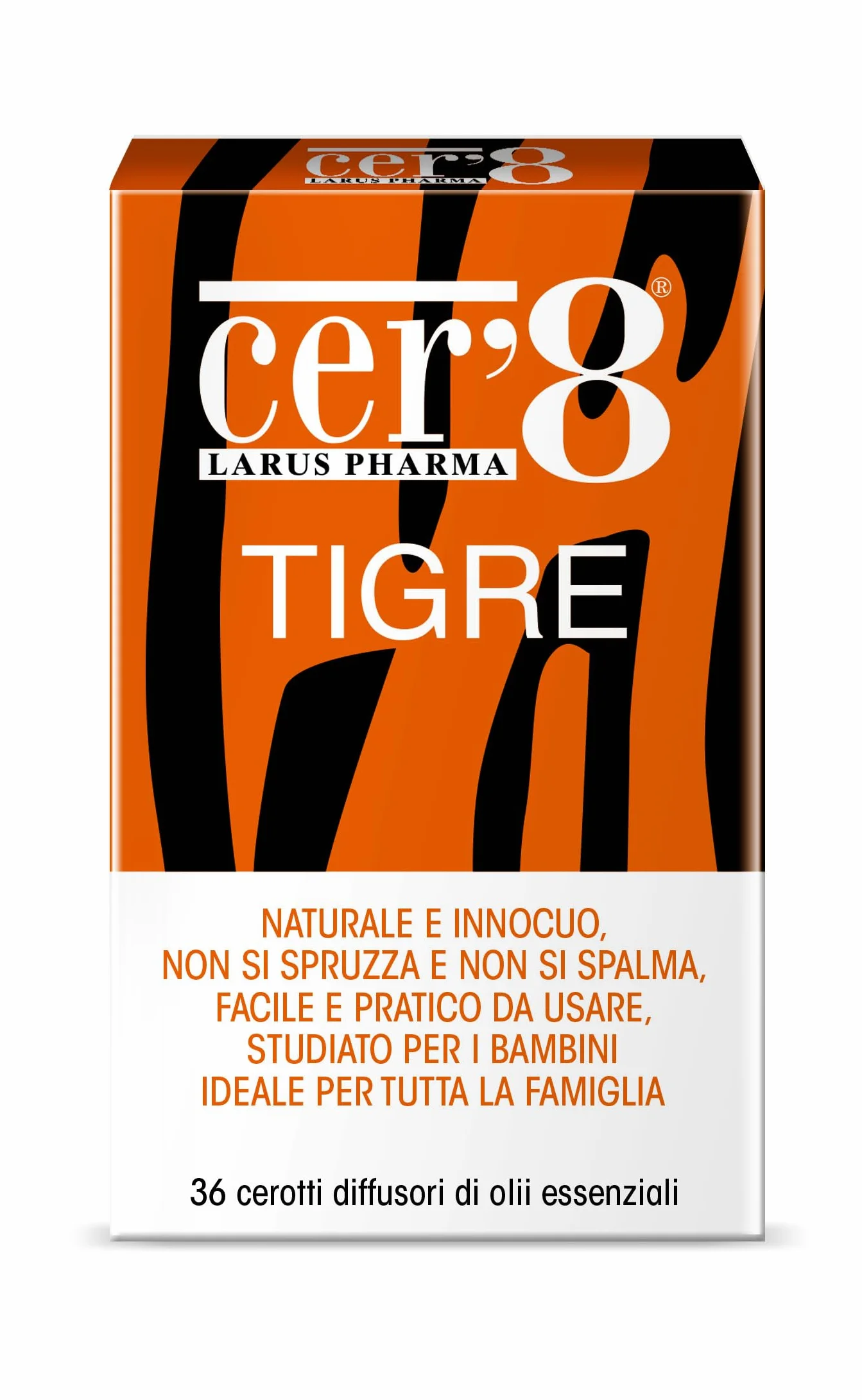 CER8 TIGRE CUSC ADESIVO 36PZ