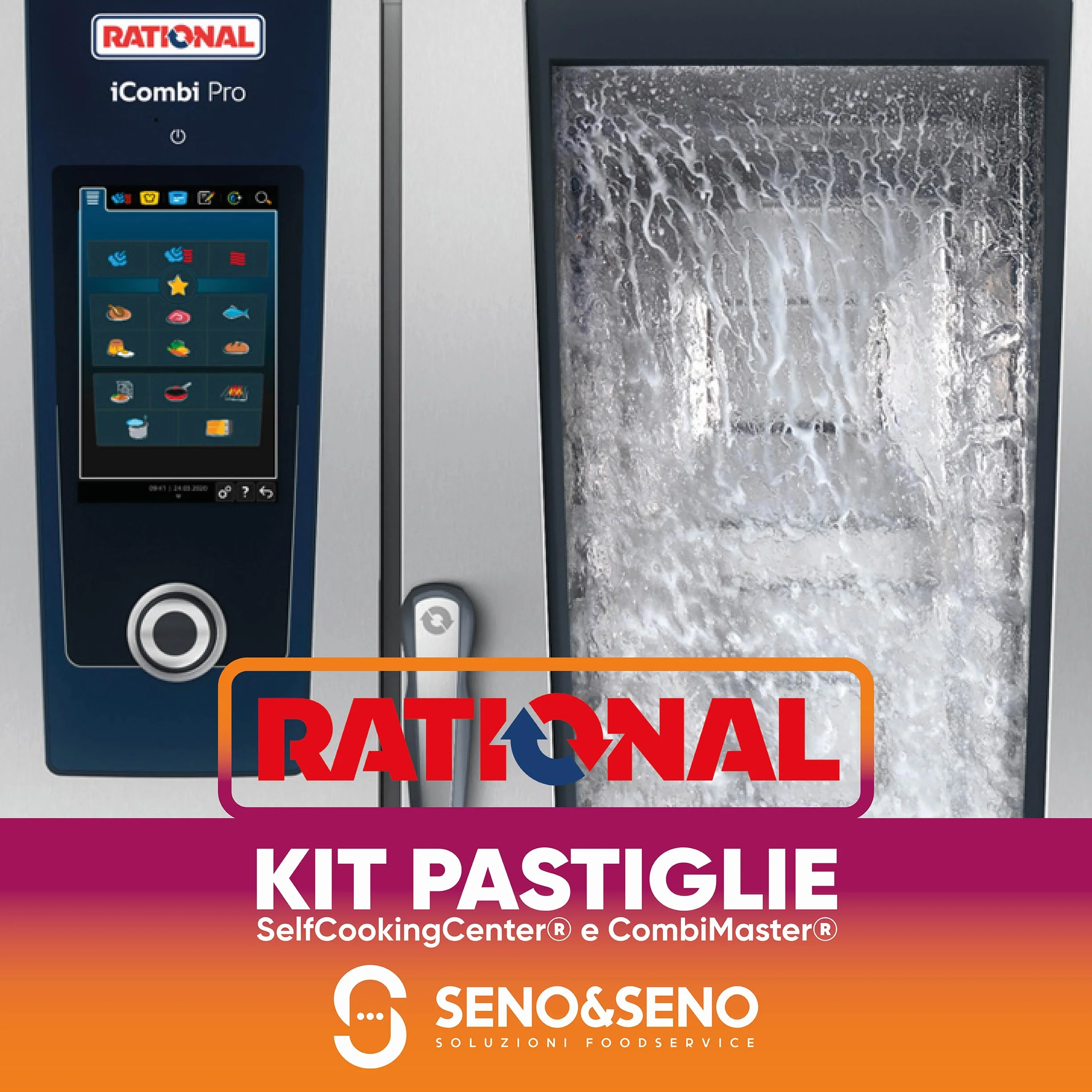Rational iCombi Kit Pastiglie 150 detergenti e 150 brillantanti