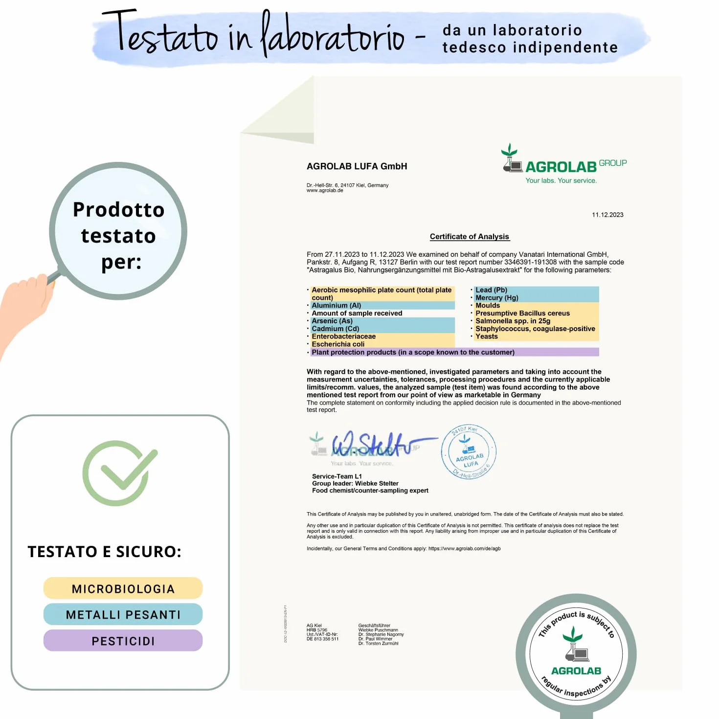Vegavero® ASTRAGALO BIO 5600 mg Titolato in Polisaccaridi 120 capsule Vegan