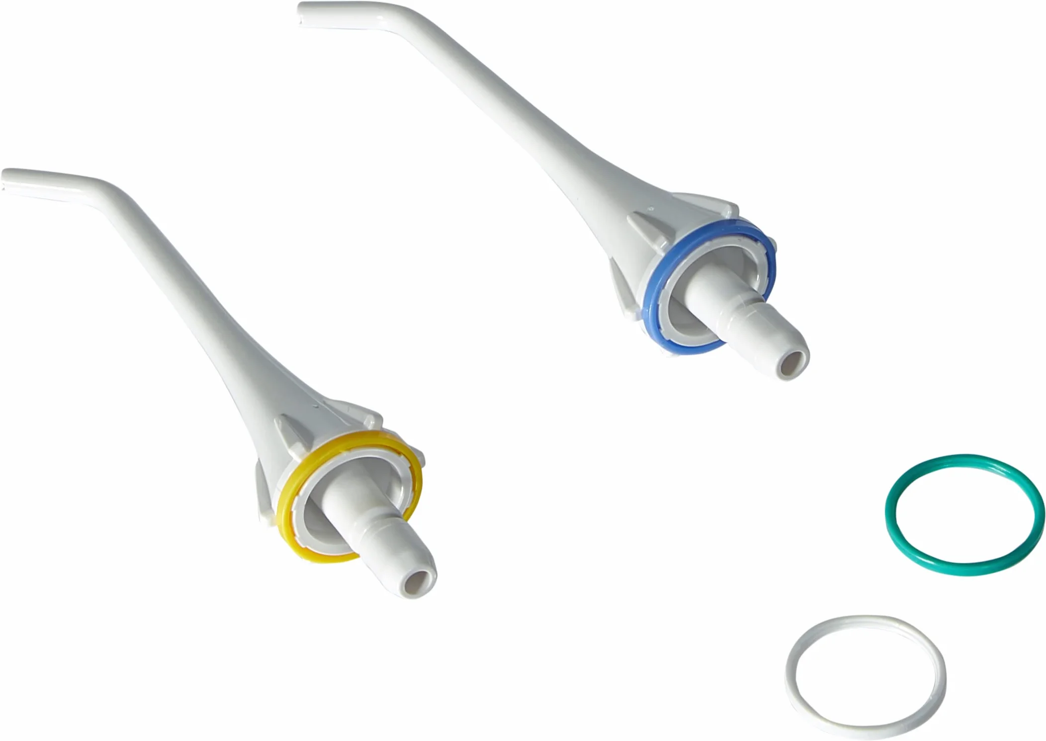 Panasonic EW0950W835 Beccuccio di Ricambio per Irrigatori Orali Panasonic EW1311G845 e EW1211W845, Confezione da 2 Pezzi, Bianco