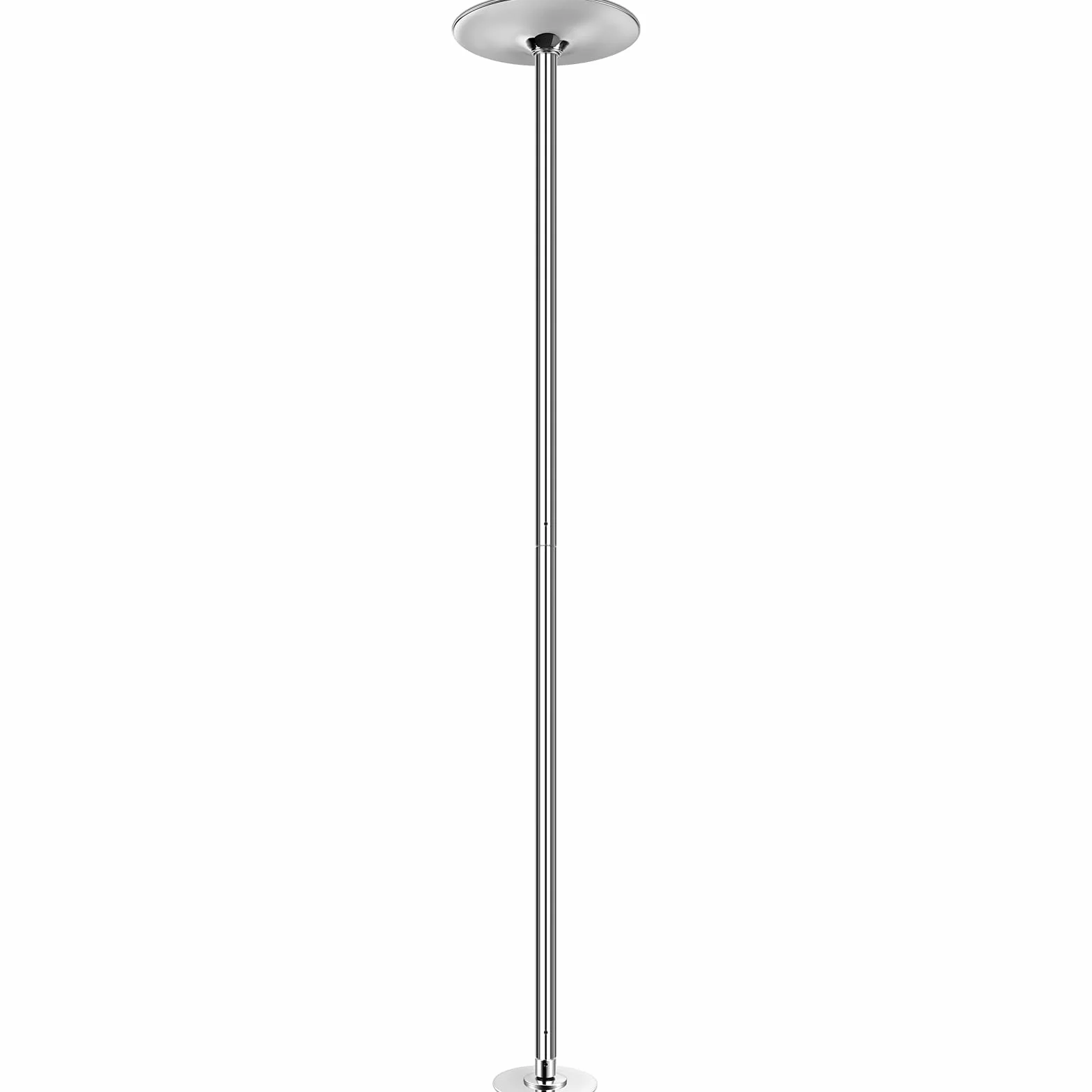 TLGREEN Palo Pole Dance da Casa 45mm Spin Static Regolabile Altezza 235-274 cm Acciaio Cromato 150 kg