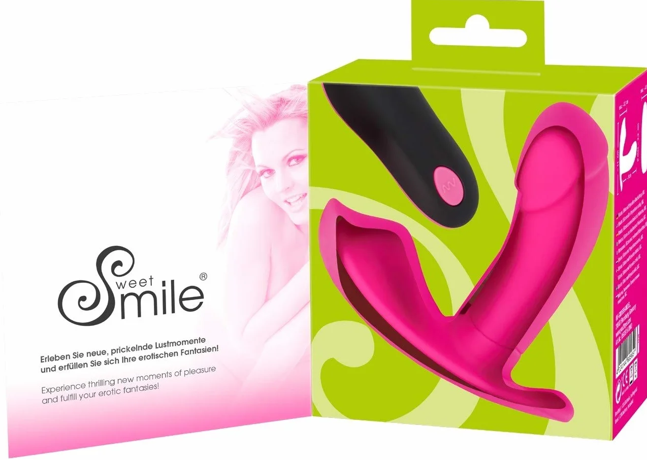 You2Toys Sweet Smile Vibratore per mutandine Sweet Smile RC Rosa