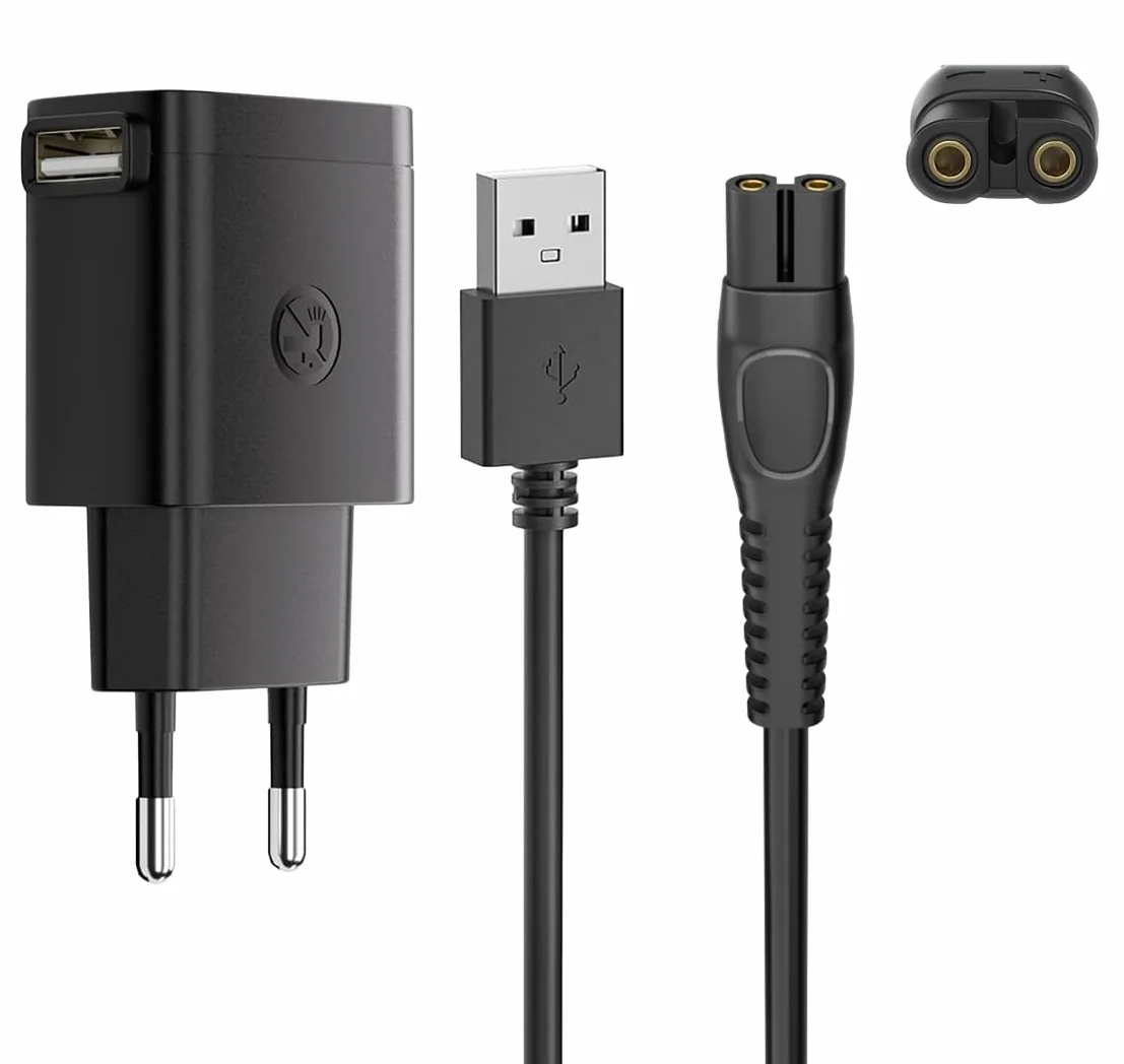 Philips One Blade 360 caricatore 5 V USB rasoio QP2824 QP2834 QP2720 MG9530 MG9525 MG5950