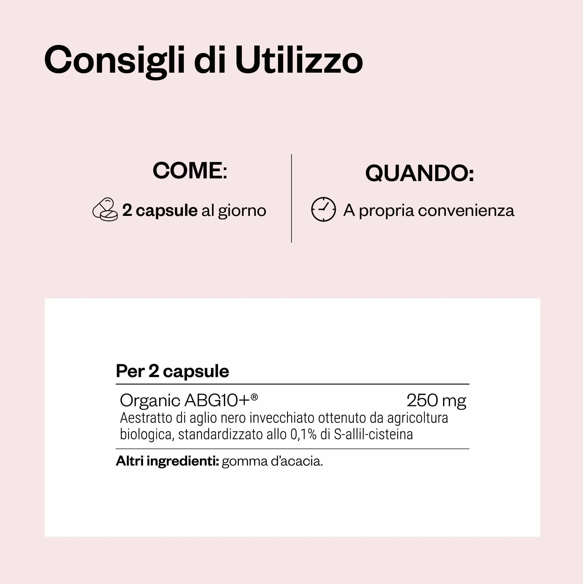 SuperSmart - ABG10+ ® - Estratto di Aglio Nero - Protegge le Cellule da Danni dei Radicali Liberi & Invecchiamento delle Cellule |Gluten Free - 60 Capsule Vegetariane