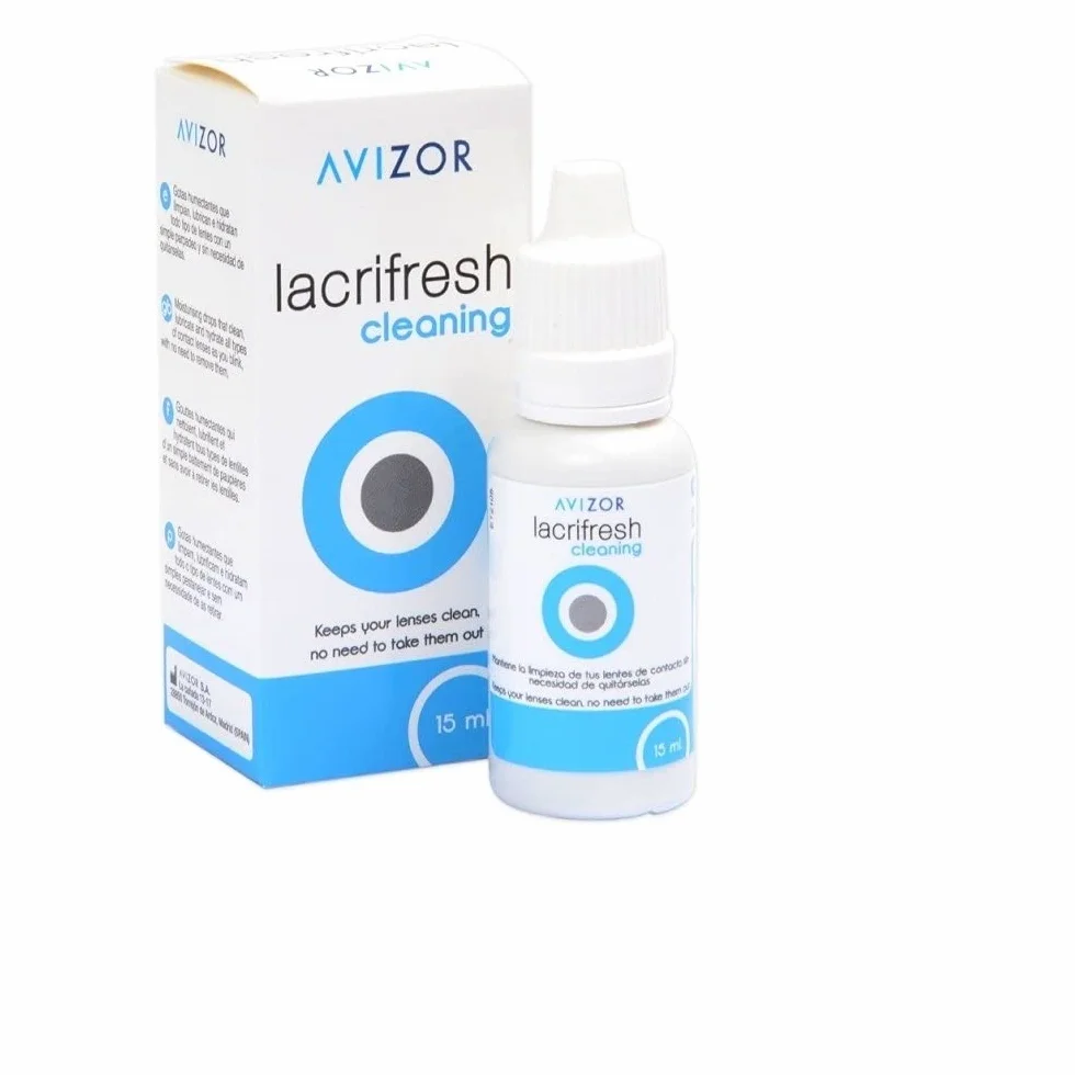 Avizor Lacrifresh pulizia lenti a contatto e idratante gocce 15 ml