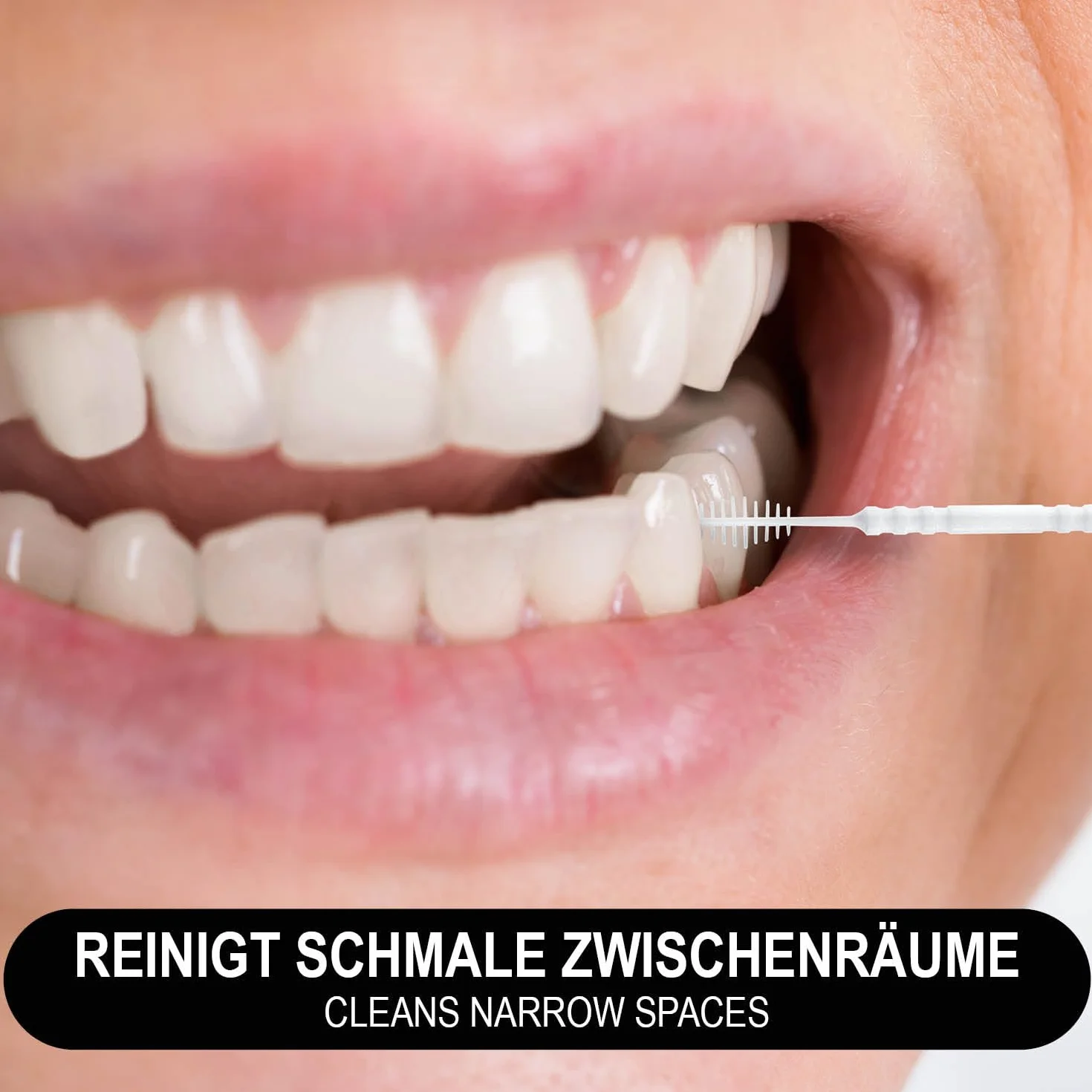 COM-FOUR® 120x Spazzola interdentale con distributore, spazzole per pulizia denti