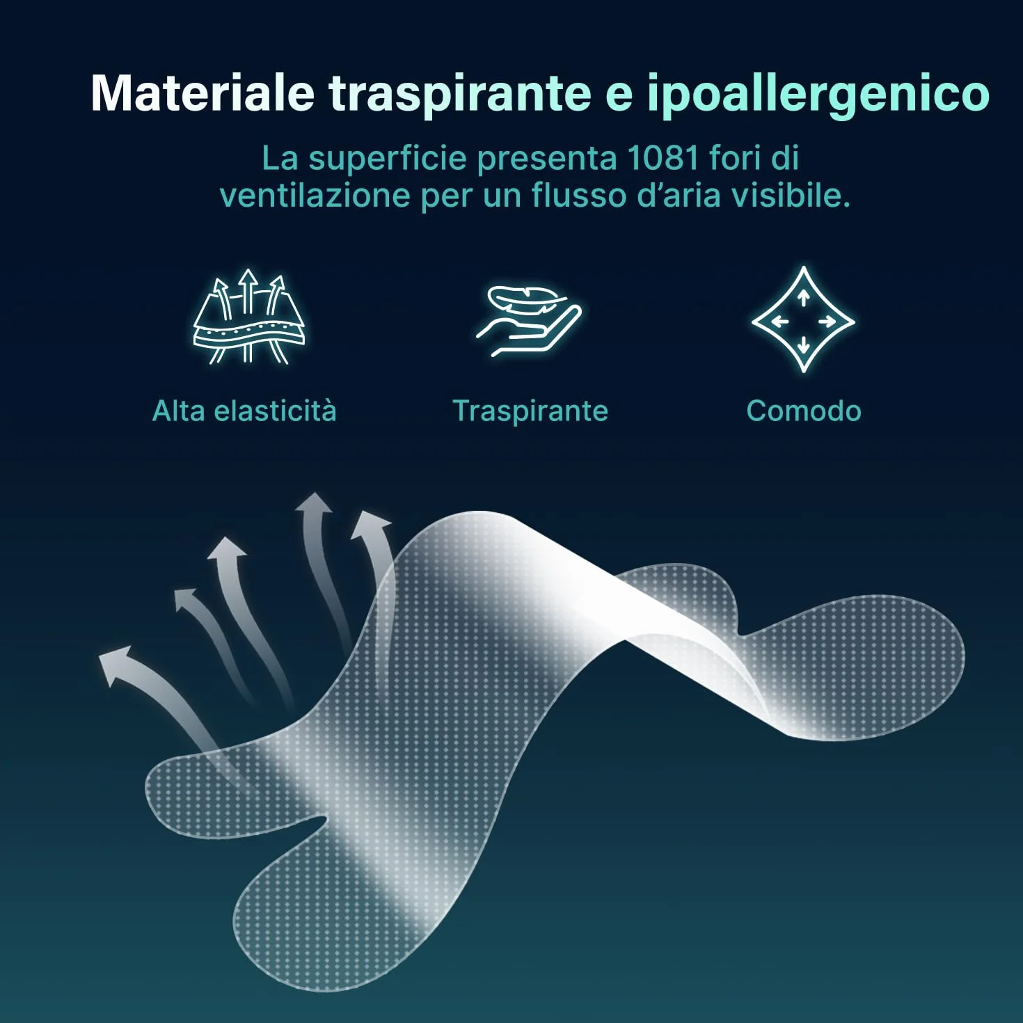 Mouth Tape for Sleeping, 120 Pezzi, Antirussamento, Migliora la Respirazione Nasale