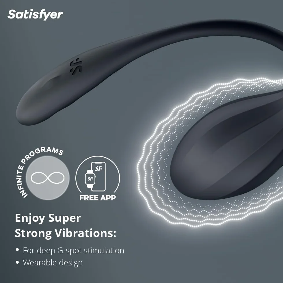 Satisfyer Ribbed Petal Vibromasseur G-Spot Avec Appli Connect | Vibro Étanche (IPX7) | Sex-Toys Silicone Sécurisé | 12 Programmi Vibrazioni | Sex Toýs Vibratori Femme