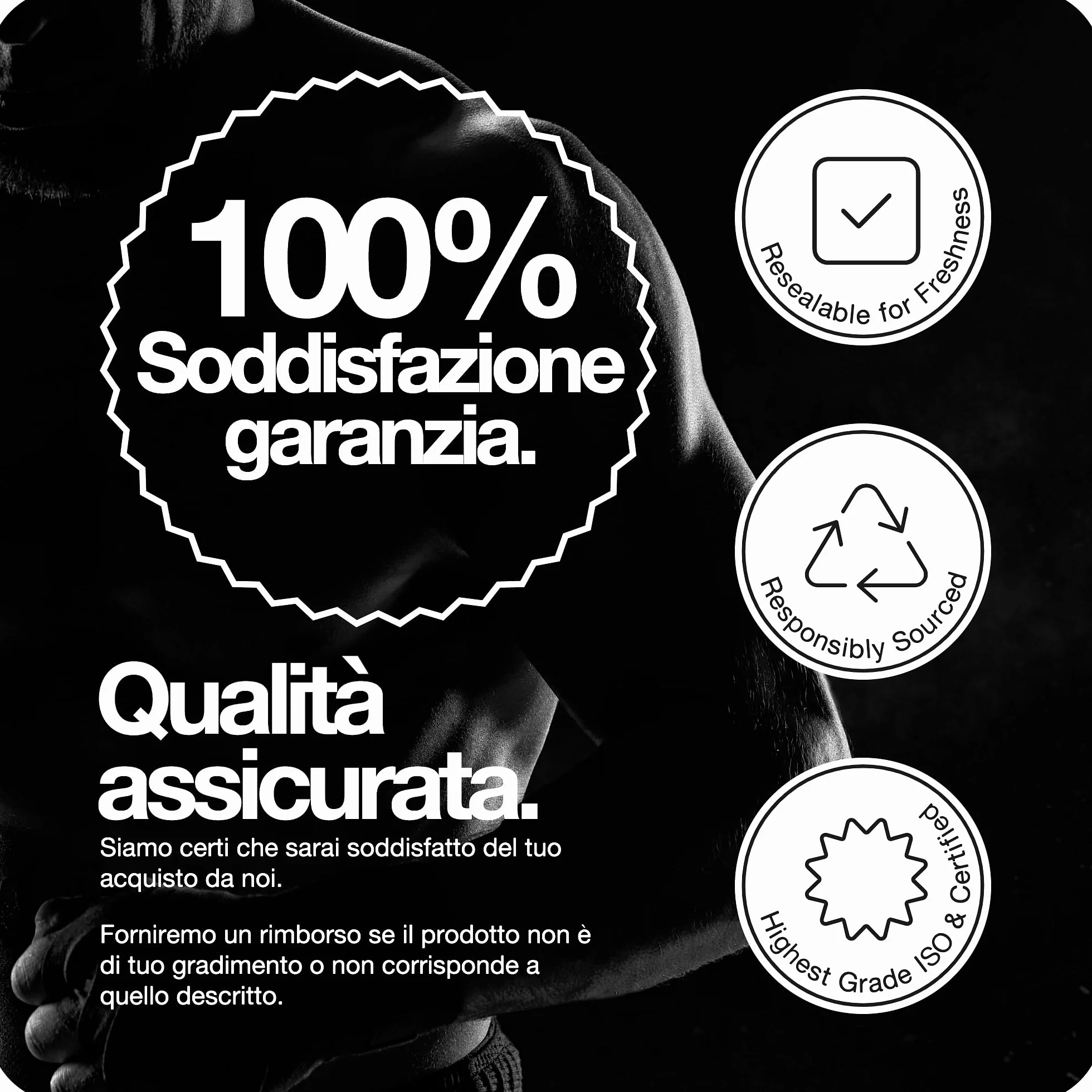 Acetil L Carnitina ALCAR in polvere - Migliora il livello di energia e favorisce le prestazioni negli esercizi.
