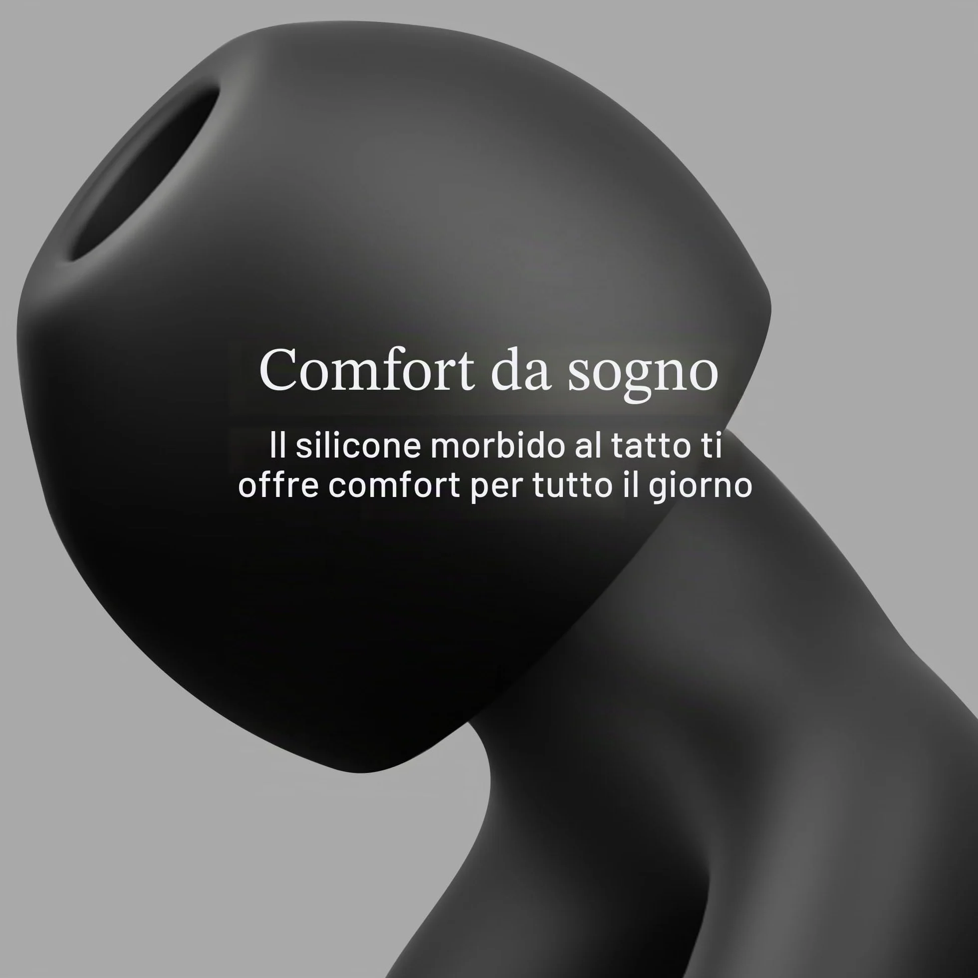 Tappi Orecchie Dormire 35 dB Isolamento acustico SkinFit™ Vestibilità 4 taglie XS/S/M/L