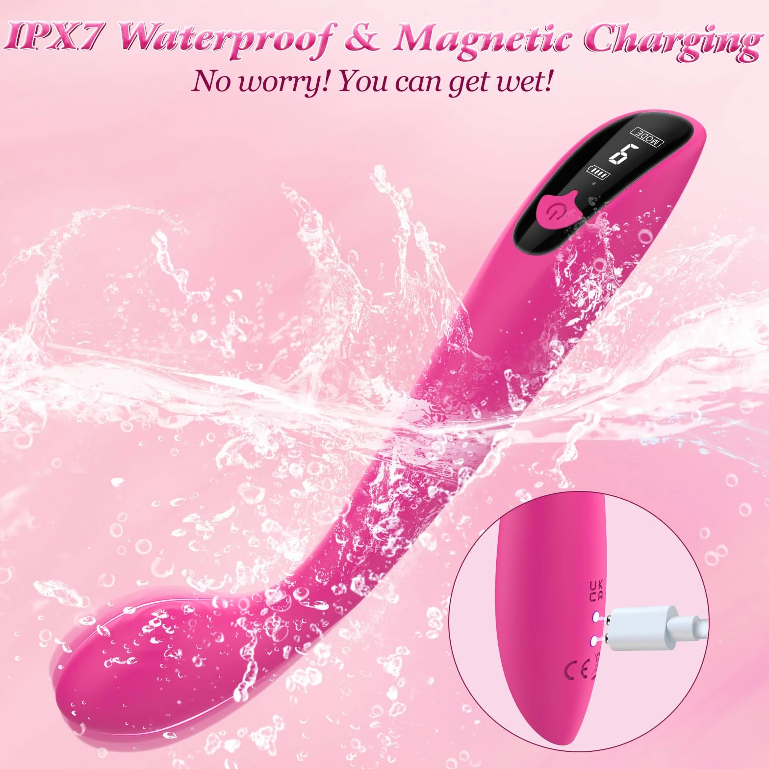 Sex Toýs Femminile Vibratore - Dildo vibrante per donne e coppie, set di giocattoli erotici maschili Gay Liver Gate Plug con 9 modelli di vibrazione, stimolatore del clitoride e del punto G