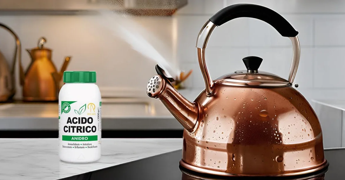 Rocard Acido Citrico Anidro 1 Kg 100% Puro Anticalcare Disincrostante Decalcificante