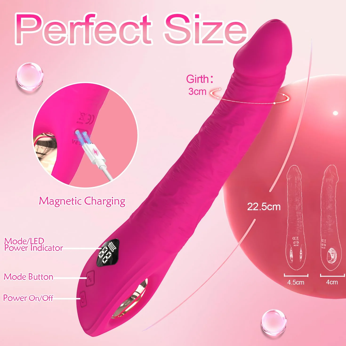Vibratoreper Donna Professionale Wireless Punto G Squirting Sexytoysys Coppia Ovetto Vibrante Telecomando Sex Toys Vibratore per Uomo Sex Toy Vibratoriper Donne Dildo Realistico 8 Modalità, A26050603