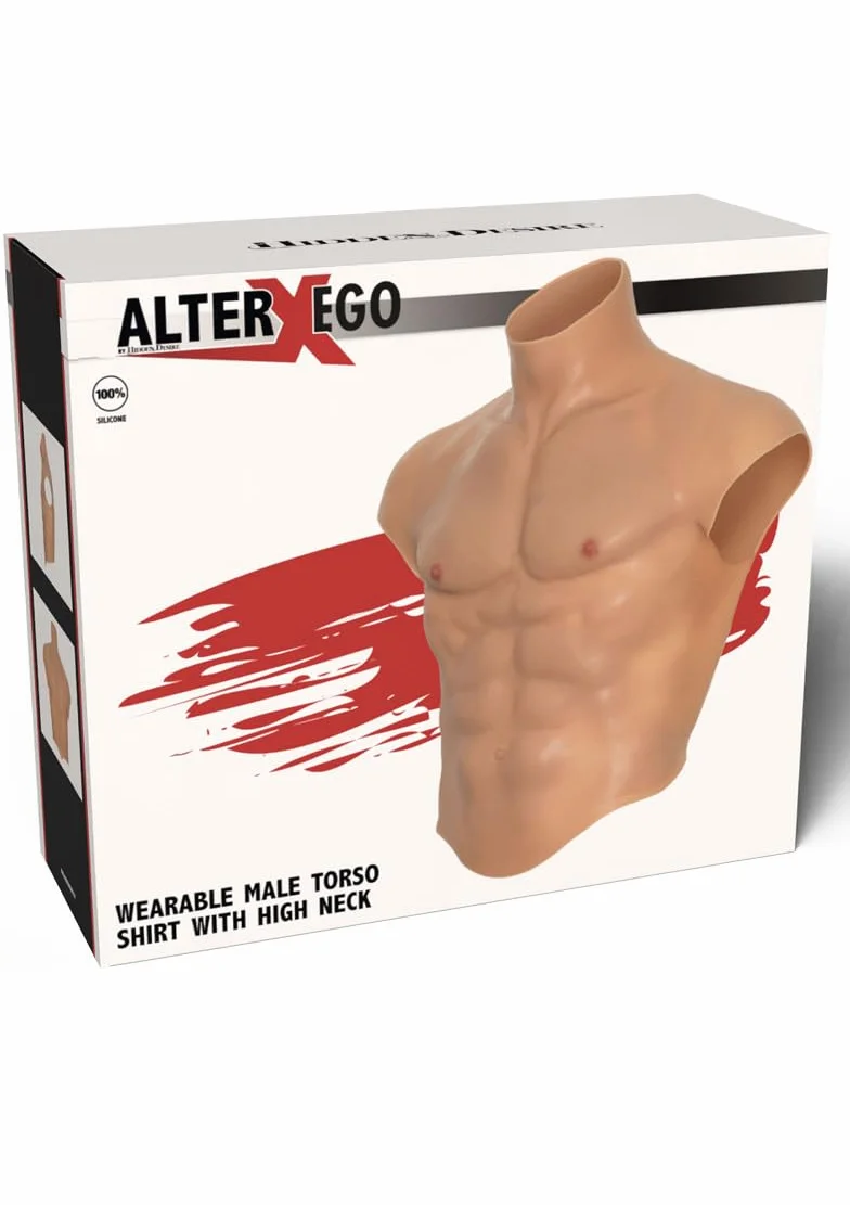 Hidden Desire Alter Ego Torso maschile in silicone