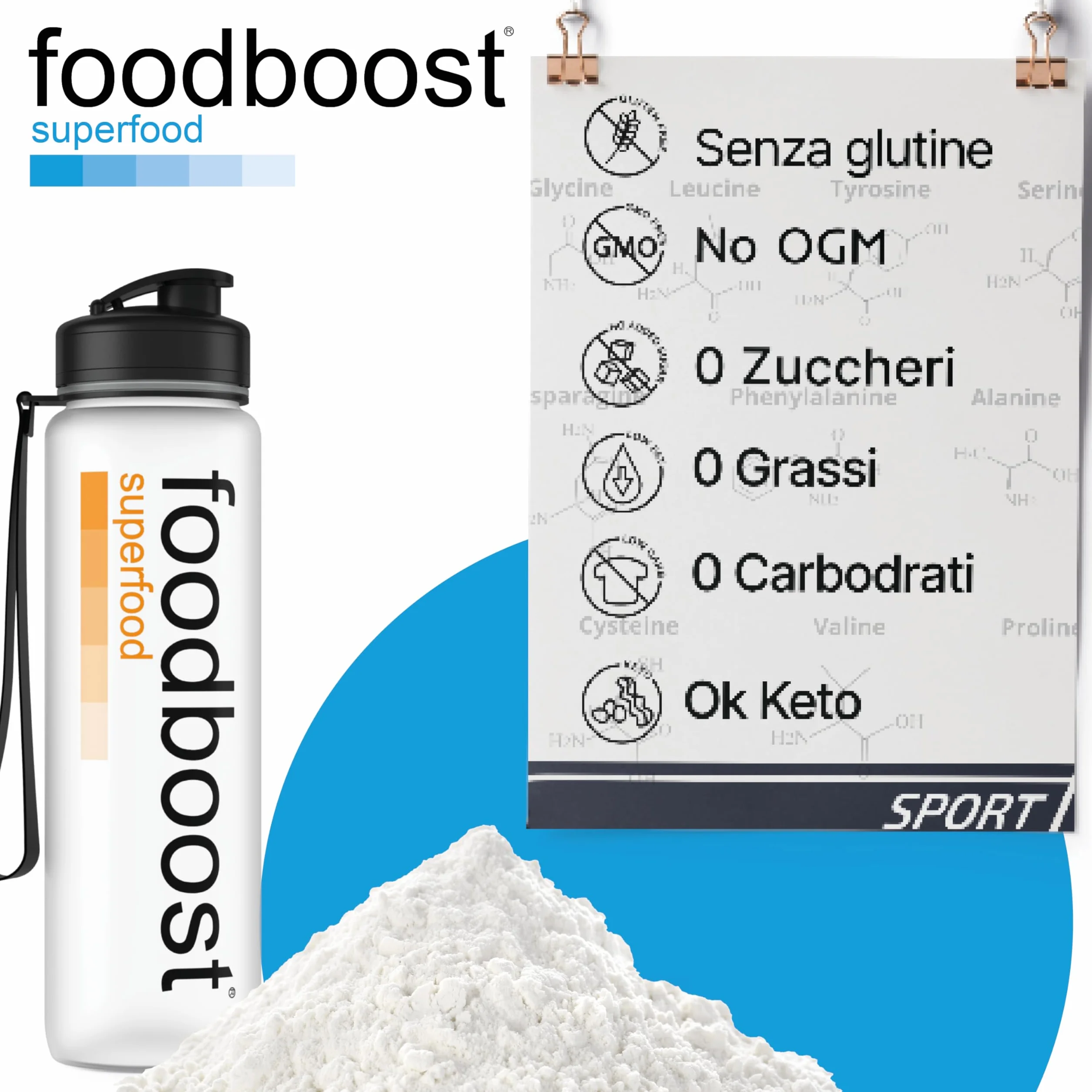 Acetil L-Carnitina pura in polvere 200g senza additivi per dimagrimento bruciagrassi pre workout 100 dosi