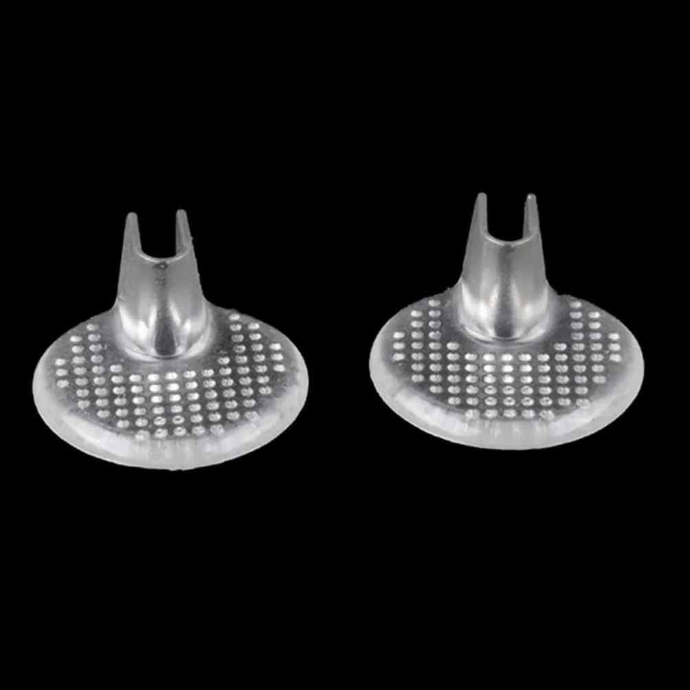1 paio di cuscinetti in morbido gel di silicone protezioni per dita dei piedi infradito sandali flop inserti in gel solette scarpe grip pad