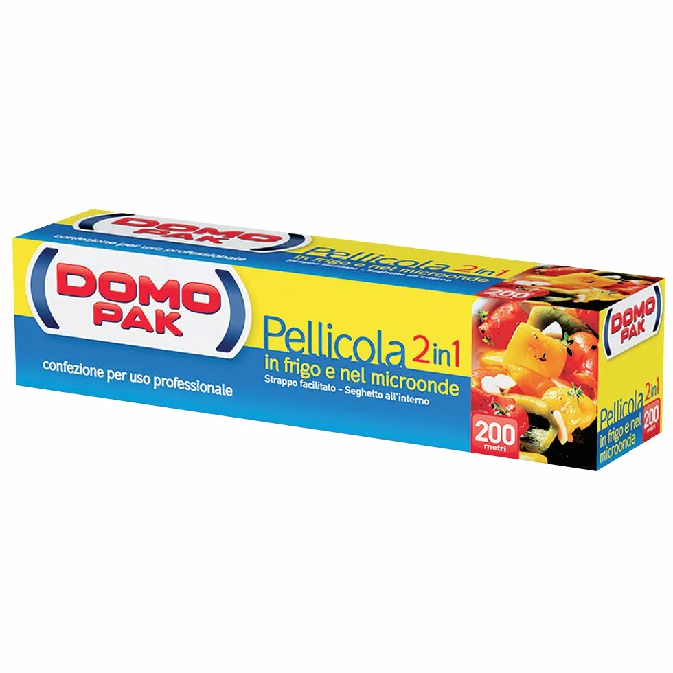 Domo Pak Pellicola 2 in 1 200 m, 1 confezione