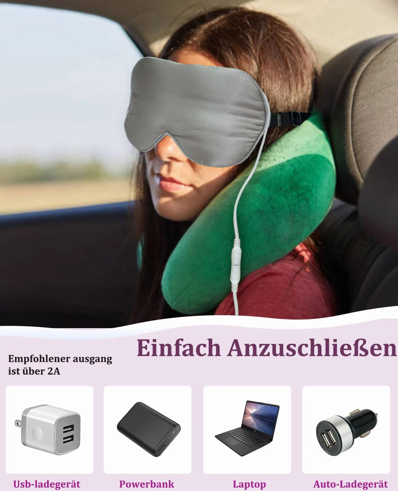 Maschera per gli occhi in seta riscaldata - Comprime calde per occhi gonfi, occhi secchi, blefarite, affaticamento, stili e MGD (grigio)
