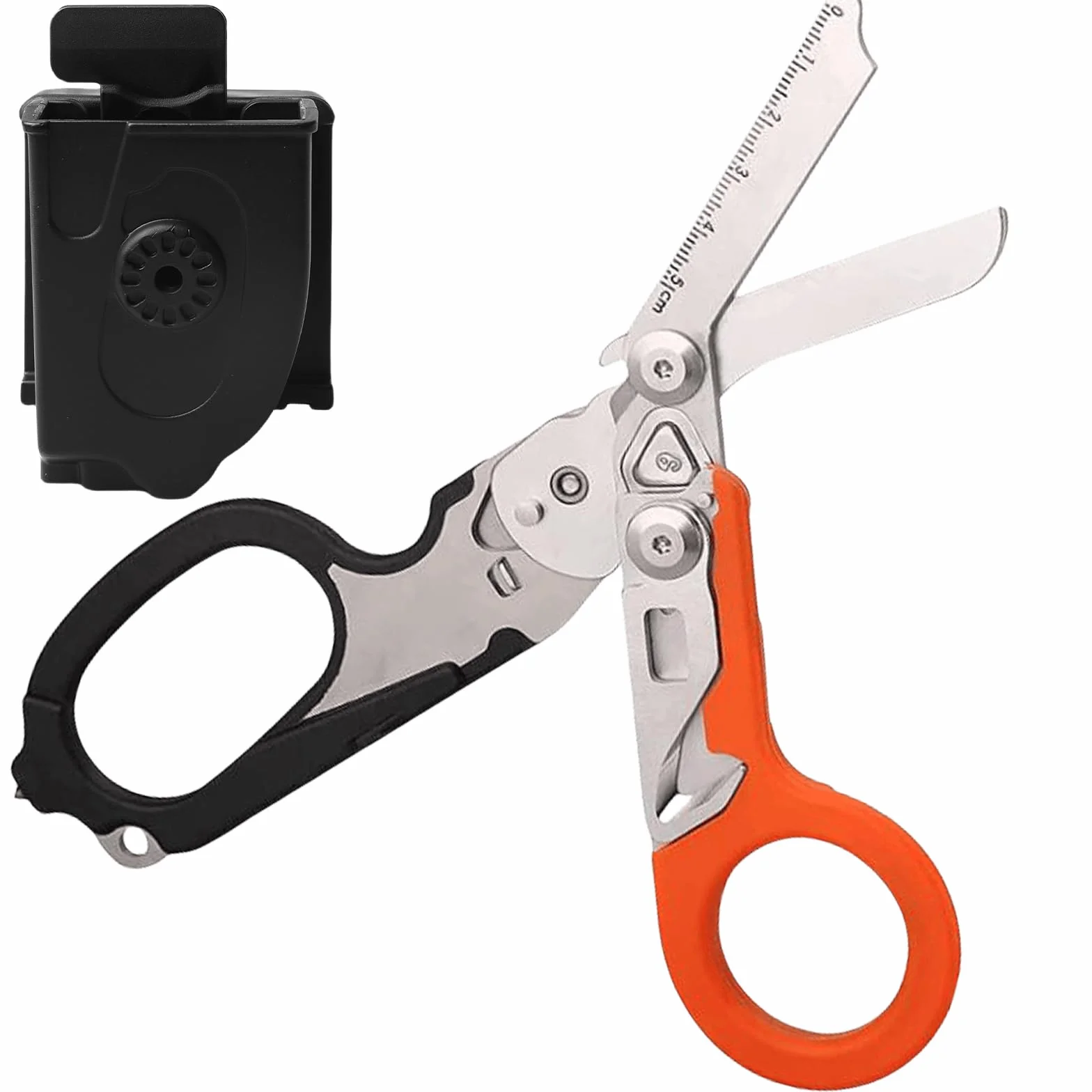 Forbici da Trauma Multitool 6 Funzioni Acciaio Inox Pieghevole per Emergenza Soccorso