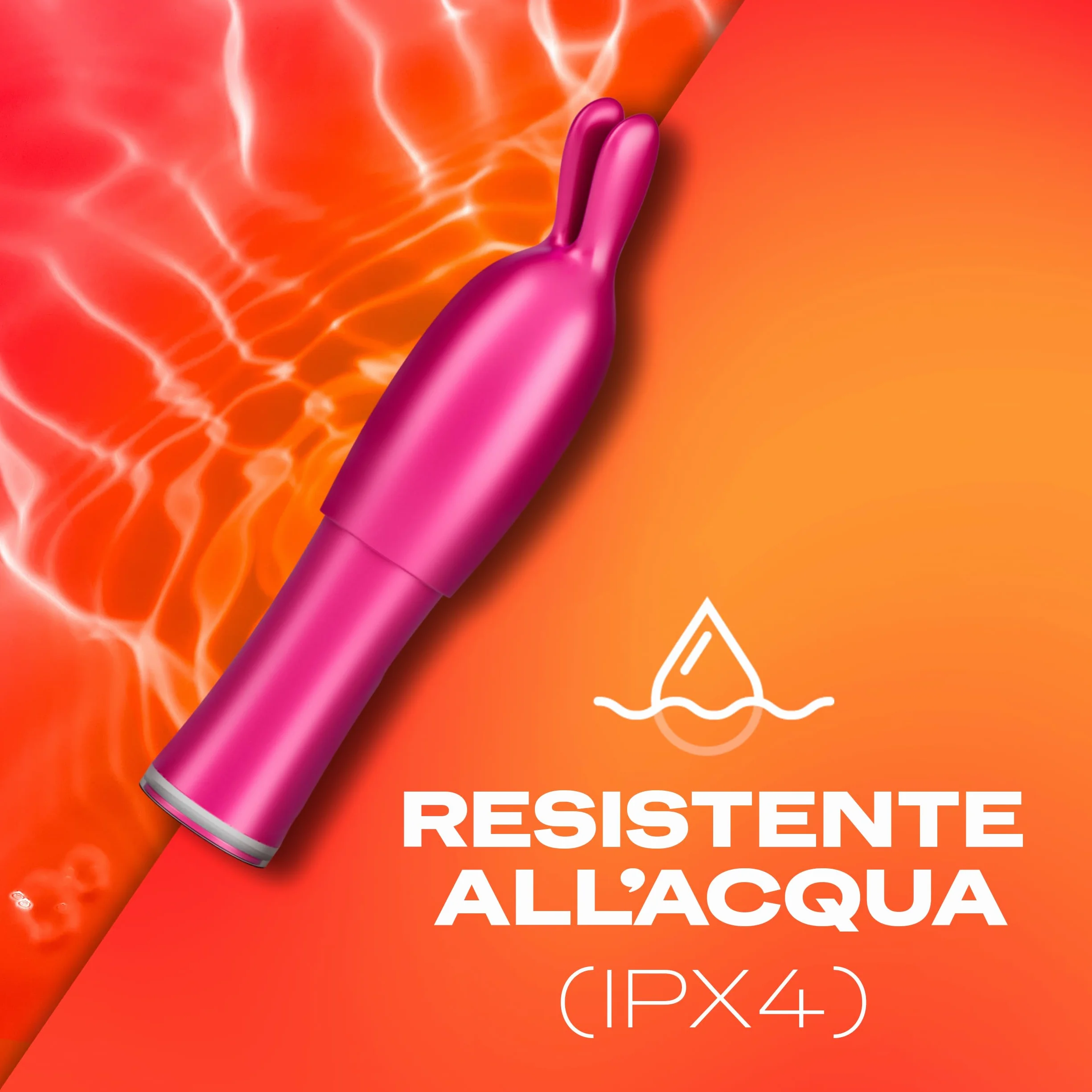 Durex Vibratore 2 in 1, Mini Vibratore Donna Doppia Stimolazione Clitoride e Vagina, Sex Toy Morbido e Waterproof, 7 Modalità di Vibrazione, 60 Minuti di Divertimento Non Stop
