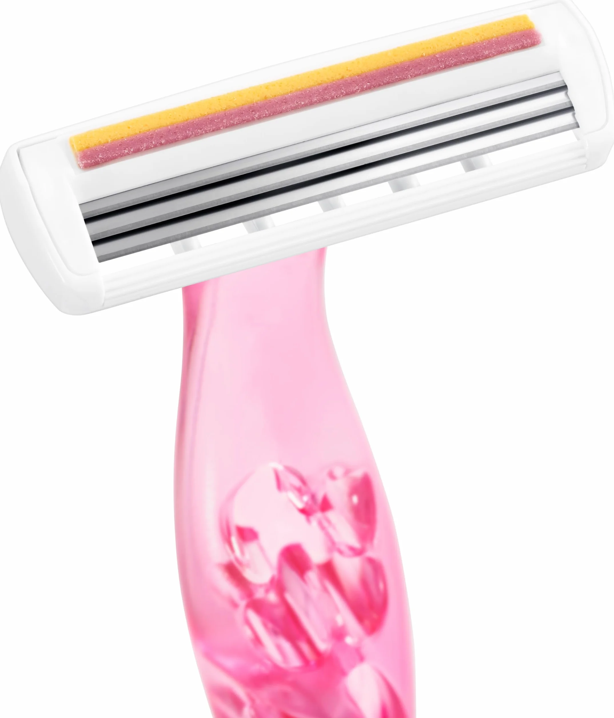 BIC Miss Soleil Colour Collection rasoio a tripla lama da donna acciaio inox confezione da 8
