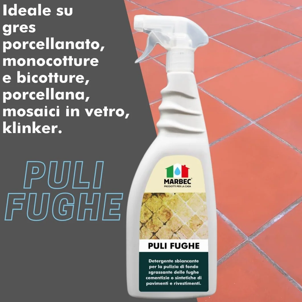 MARBEC PULI FUGHE 750ML Detergente smacchiatore per fughe