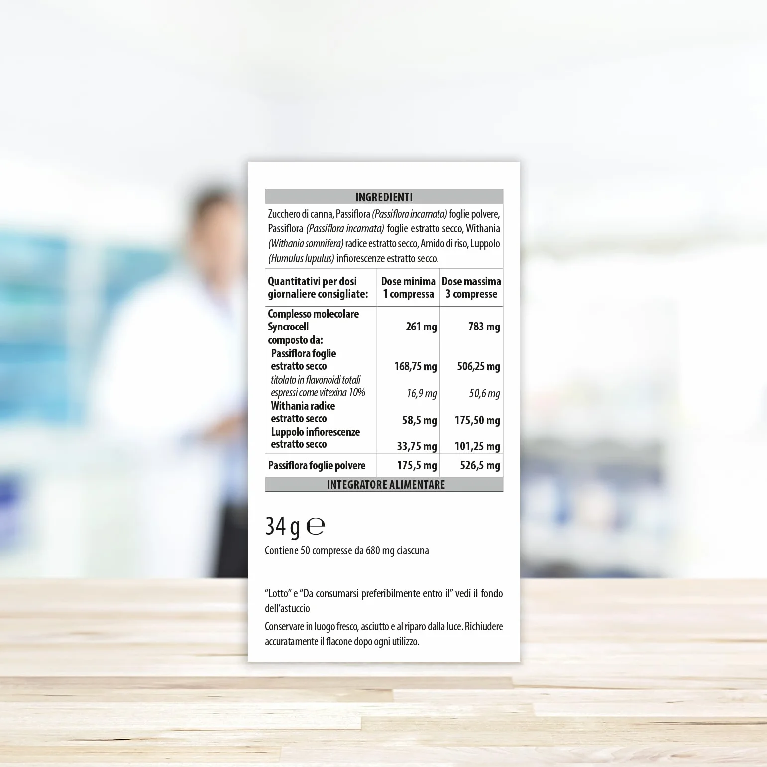 Aboca Sedivitax Notte Advanced Integratore Alimentare 50 Compresse con Withania, Passiflora e Luppolo - Favorisce l'Induzione e la Qualità del Sonno - Formato Convenienza