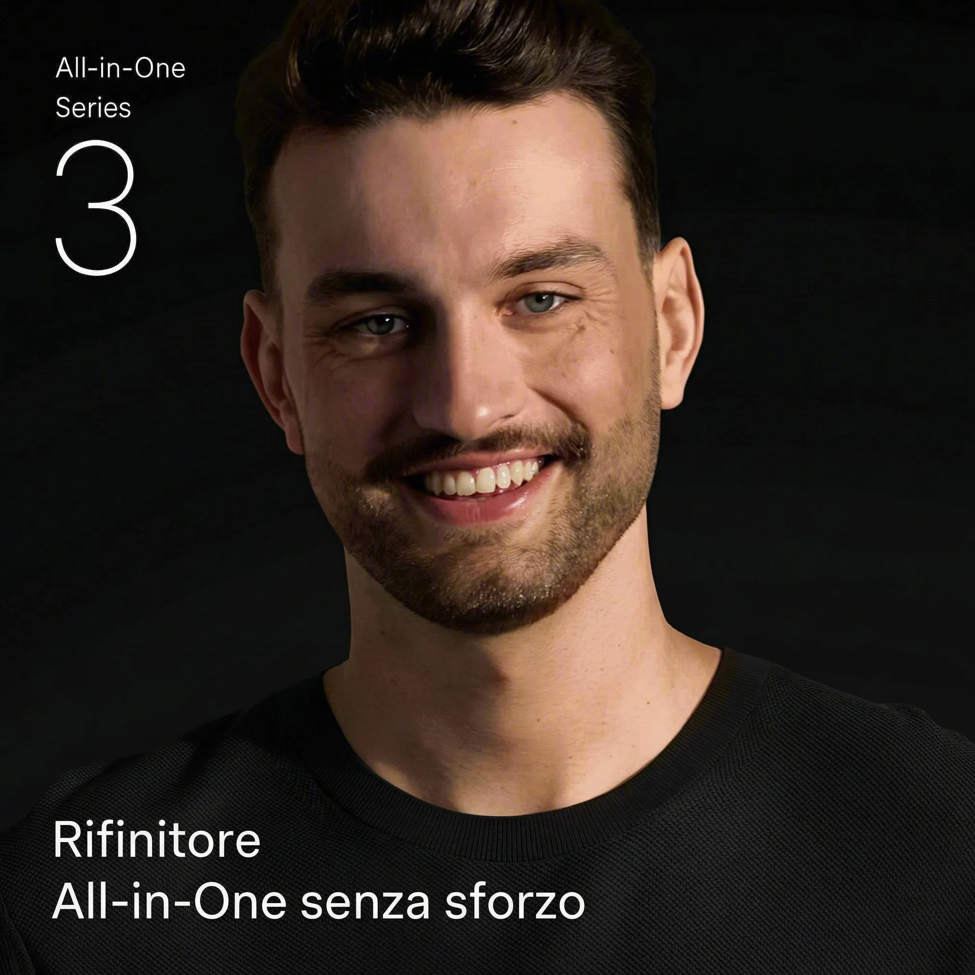 Braun Series 3 All-in-One 8in1 Rasoio Elettrico Barba e Capelli, Lama Ultra Affilata, 14 Lunghezze, 50 Min Autonomia