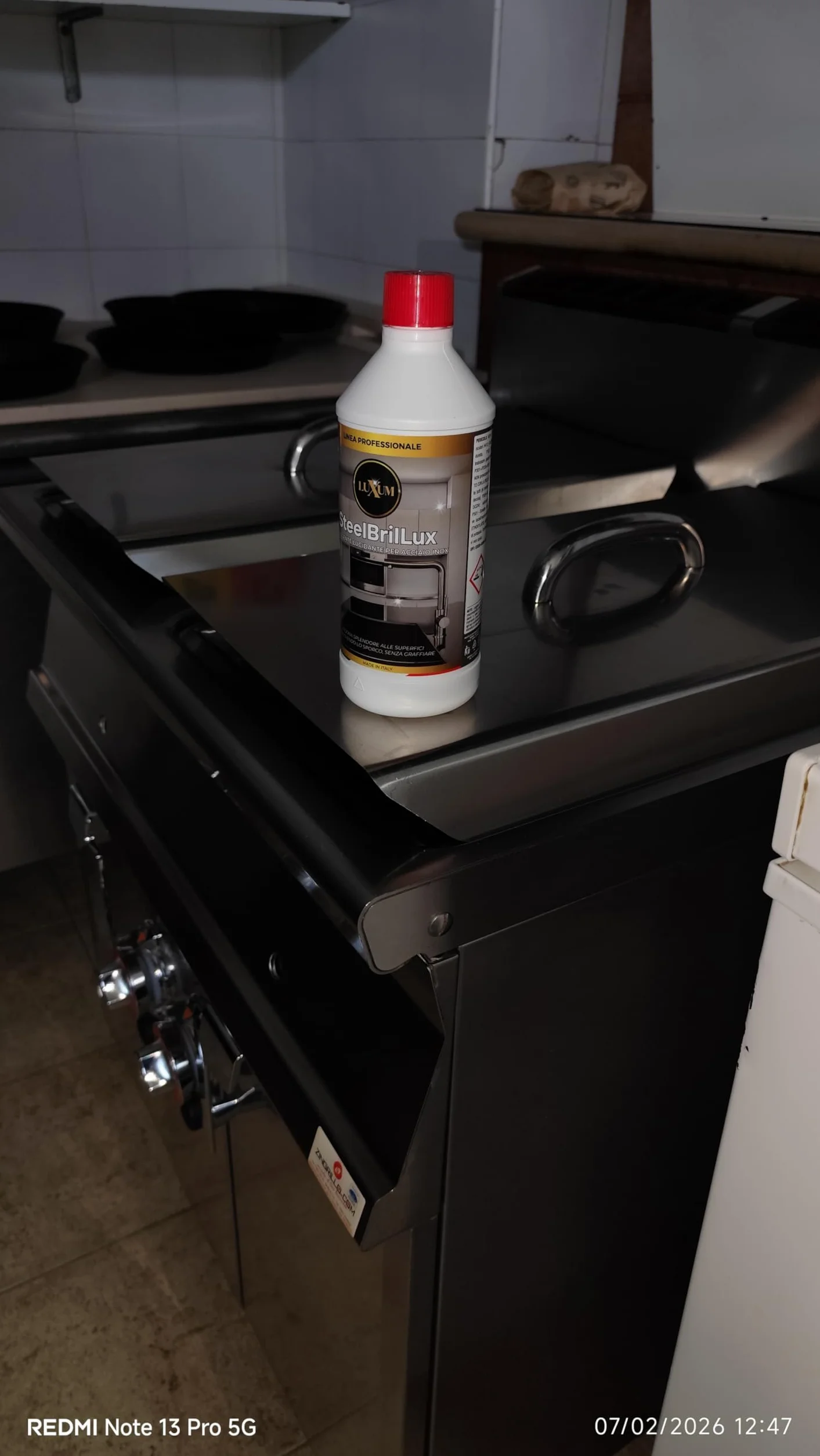 OvenLux PRO Detergente sgrassante decarbonizzante HACCP – 750 ml