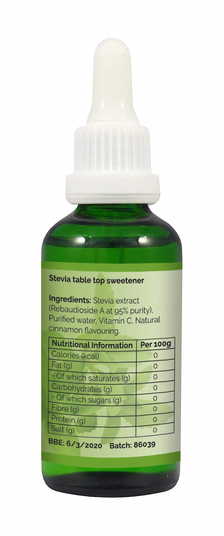 NKD Living Pure Stevia Gocce liquide 50 ml cannella
