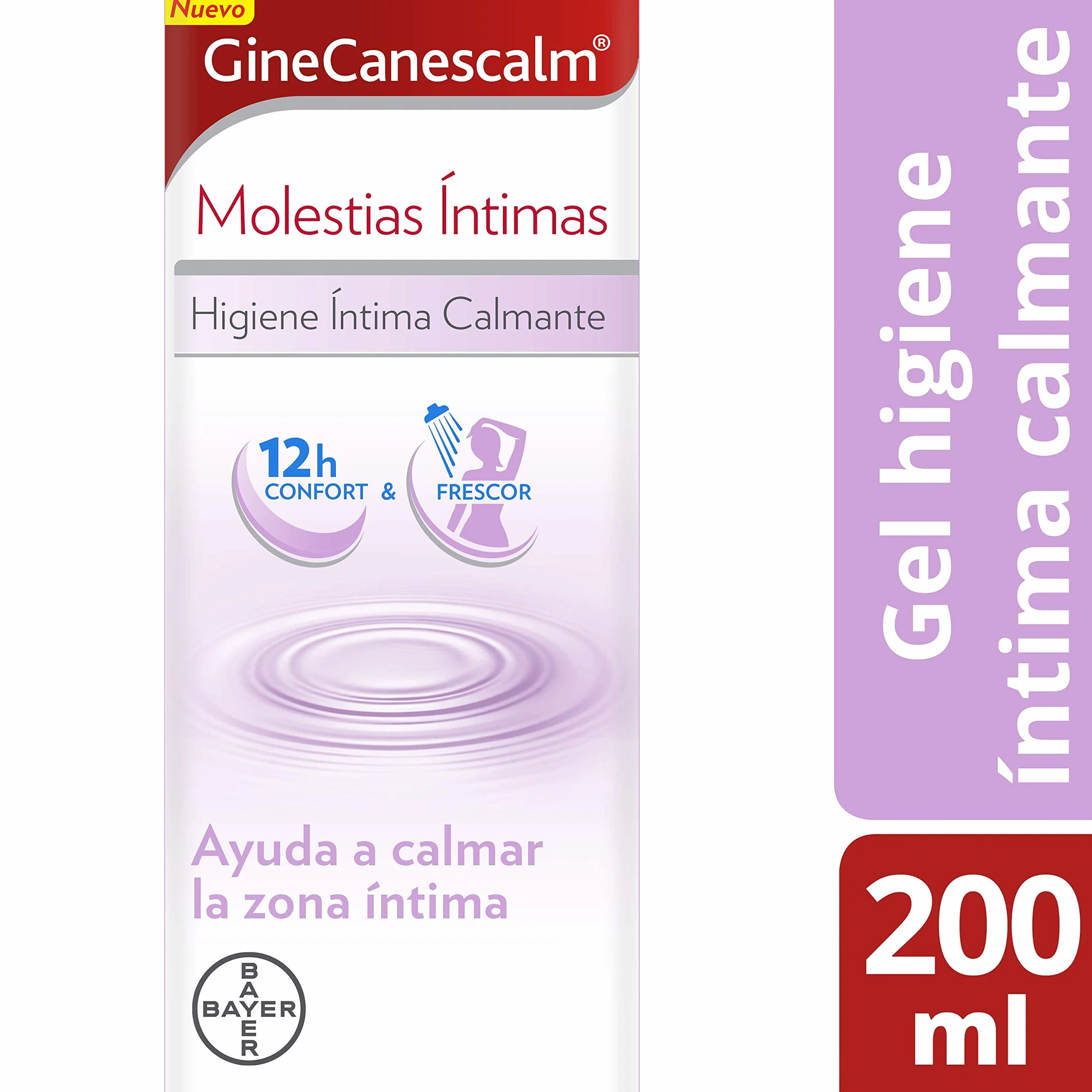 Ginecanesten GineCanescalm Gel Higiene Íntima Calmante Candidiasis Vaginal Irritación Vulvar 200 ml