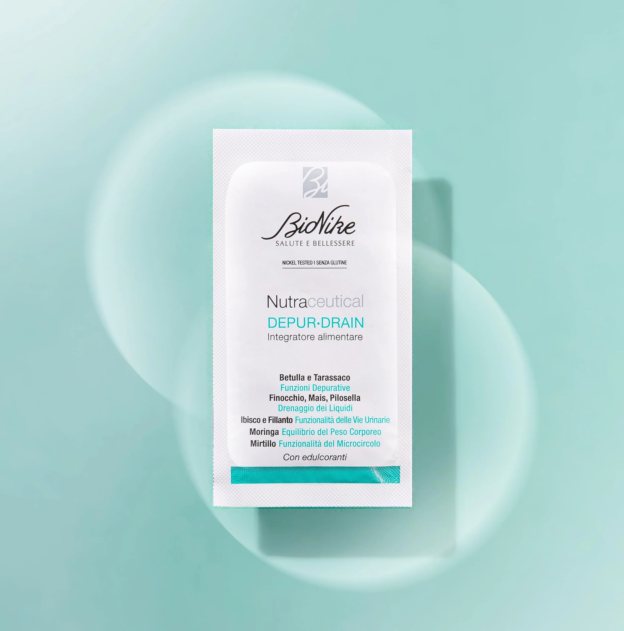 Bionike Nutraceutical Depur-Drain Integratore Alimentare Detox Drenante 10 Bustine