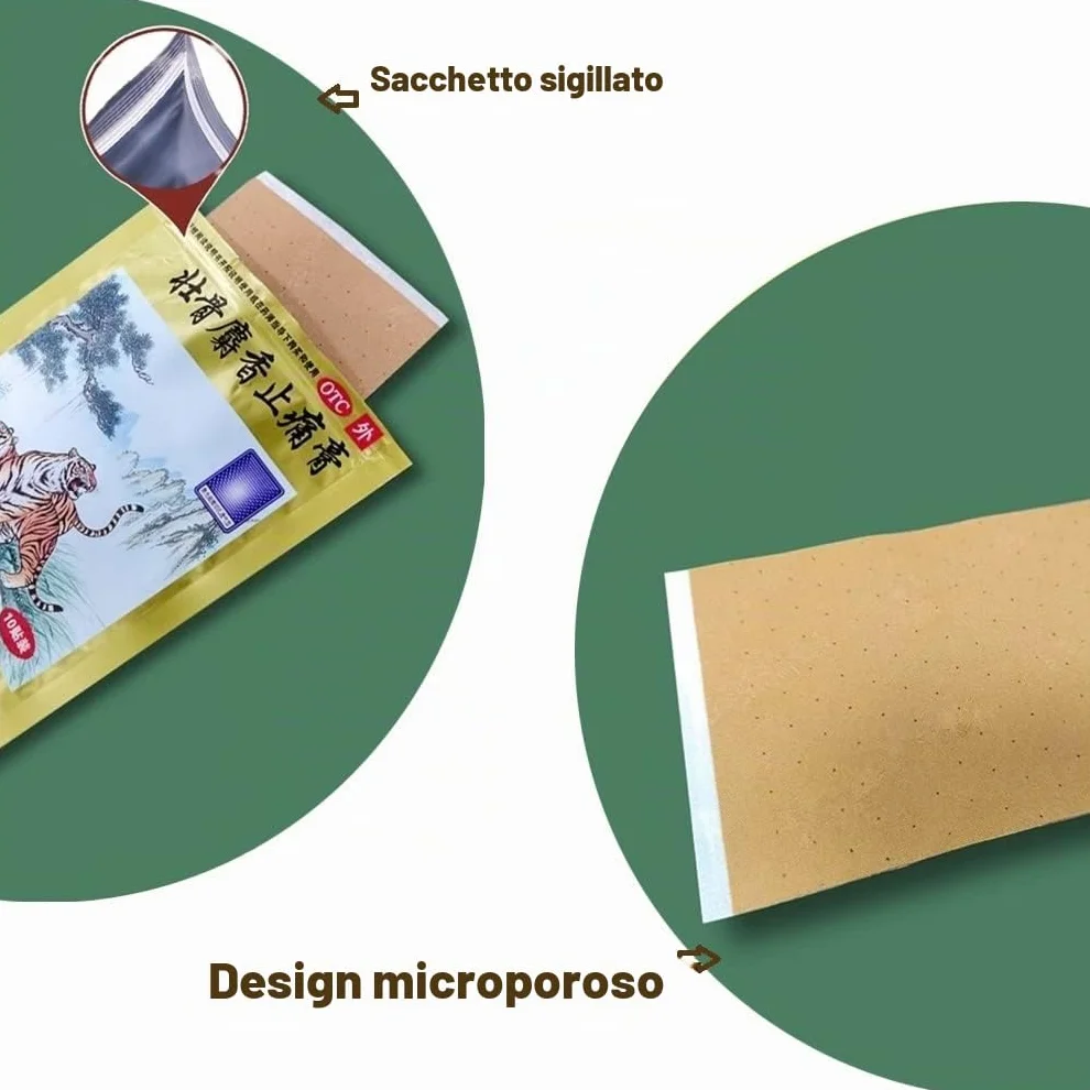 Cerotti per dolori muscolari ed articolari sollievo dal dolore alle erbe 20 Pezzi