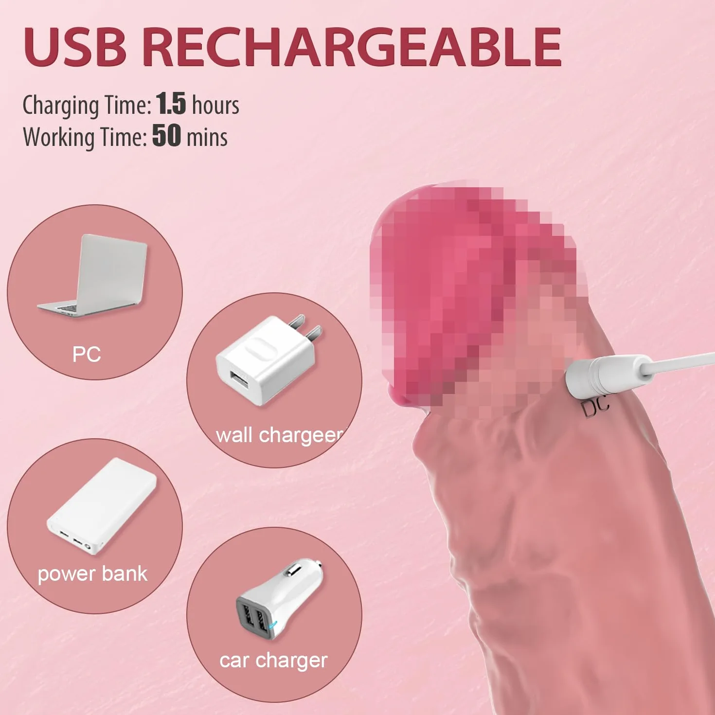 Sexytoysys Coppia Giochi Erotici per Coppie - Sex Toys Guaina Fallica Uomo, Vibratore 10 Modalità Vibrazione, Estensore Pene Prolunga 6CM Anello Vibrante