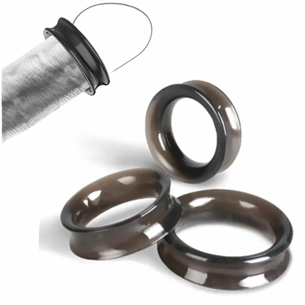 Set di Anelli di correzione in Silicone per Uomo, 3 Accessori riutilizzabili