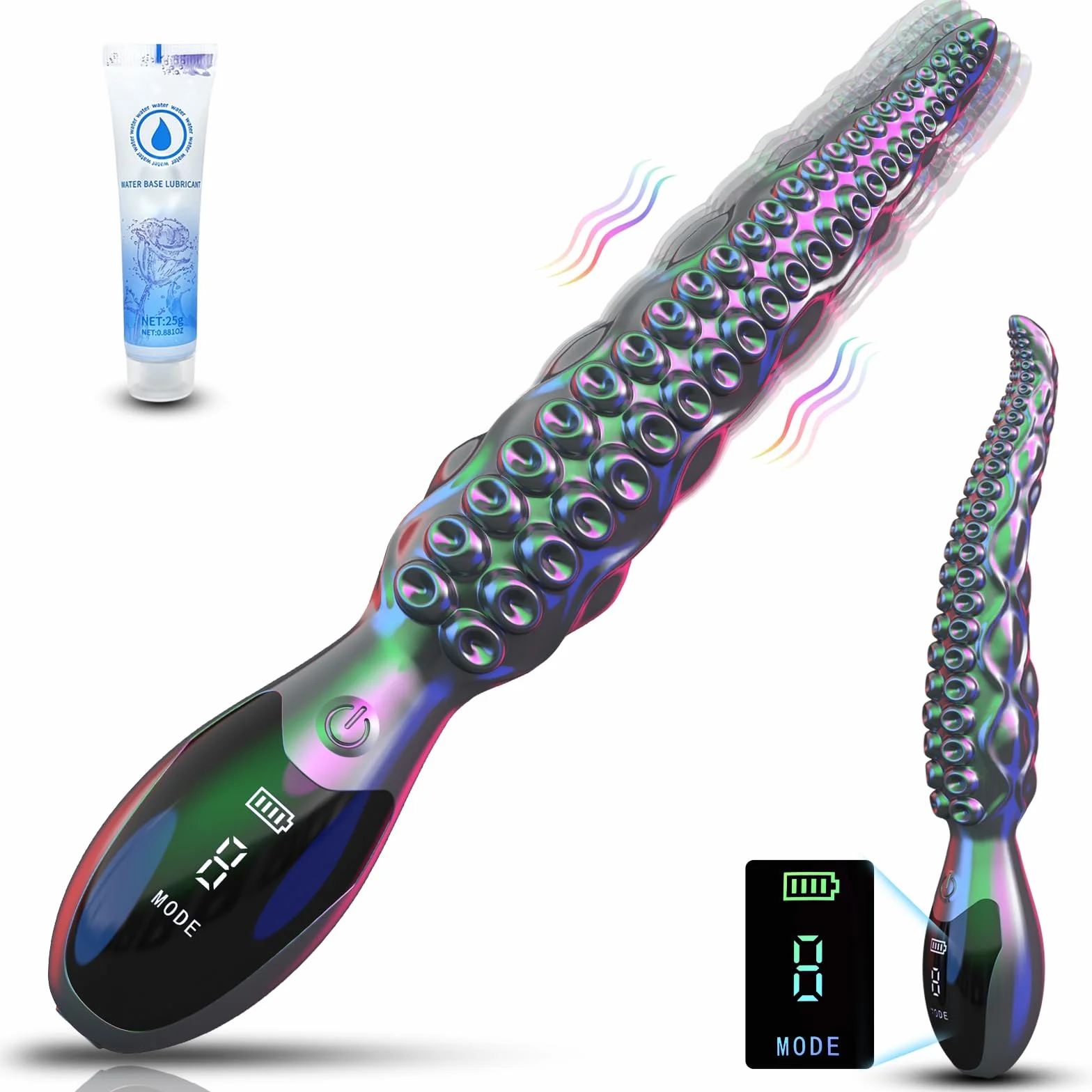 Sex Toys Vibratoreper Donna Dildo Vibratore - Vibratoreper Donna Punto G Squirting con 9 Vibrazioni &Display a LED,Vibratore per Donna per Stimolatore Anale & Punto G,Dildo Plug Anale da Uomo Prostata