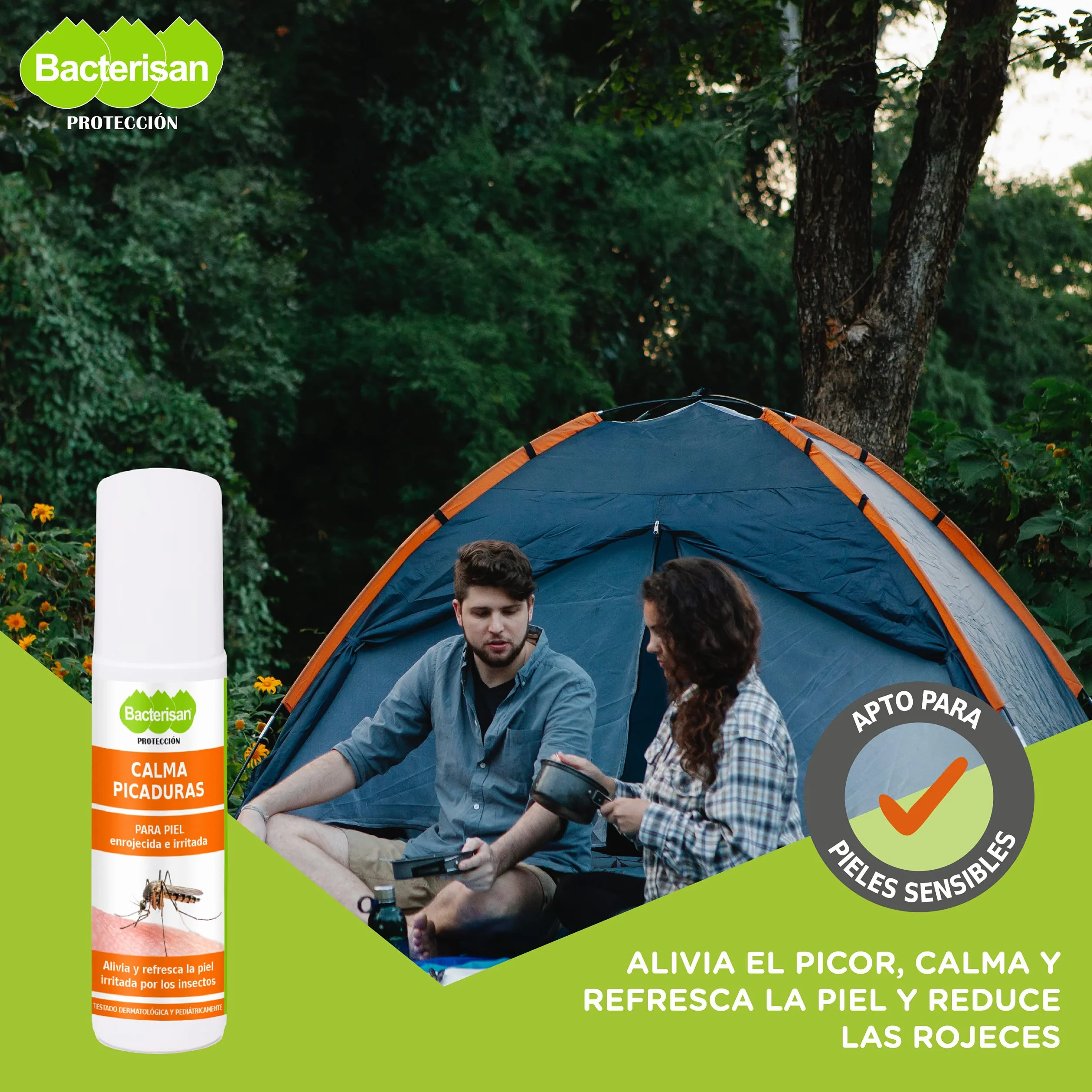 BACTERISAN Dermo Roll On 15 ml na ukąszenia owadów, łagodzi swędzenie i podrażnienia skóry