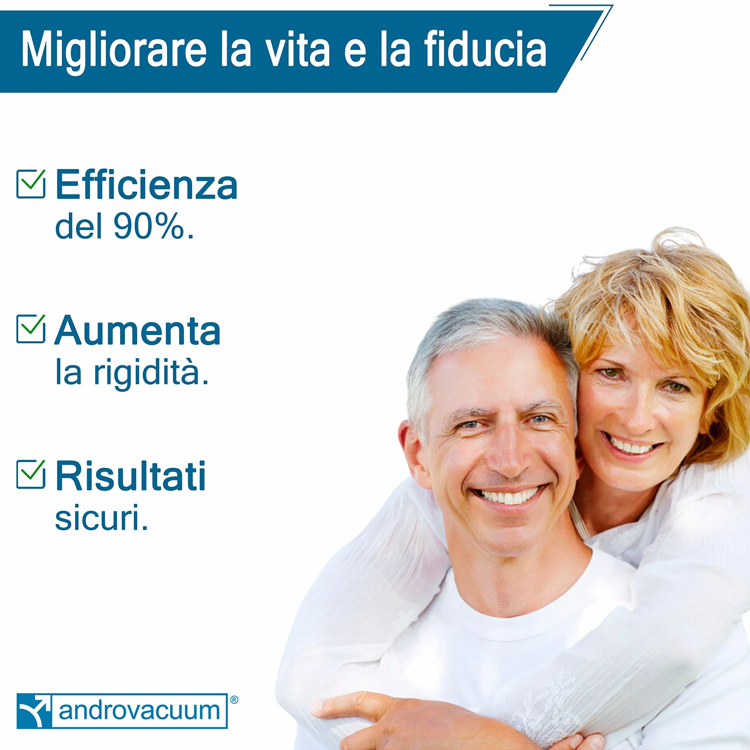 Premium, Pompa a Vuoto Medica per Problemi di Erezione. Trattamento per Migliorare l’Erezione, l’Impotenza e la Disfunzione Erettile. Ottiene erezioni istantanee e recupera la durezza.