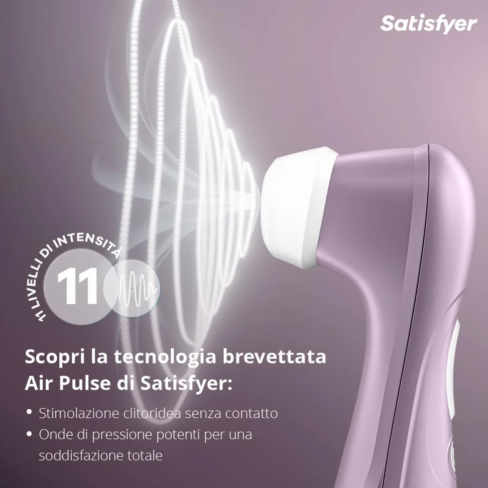 Satisfyer Pro 2 Vibratore per Donna con Tecnologia Liquid-Air